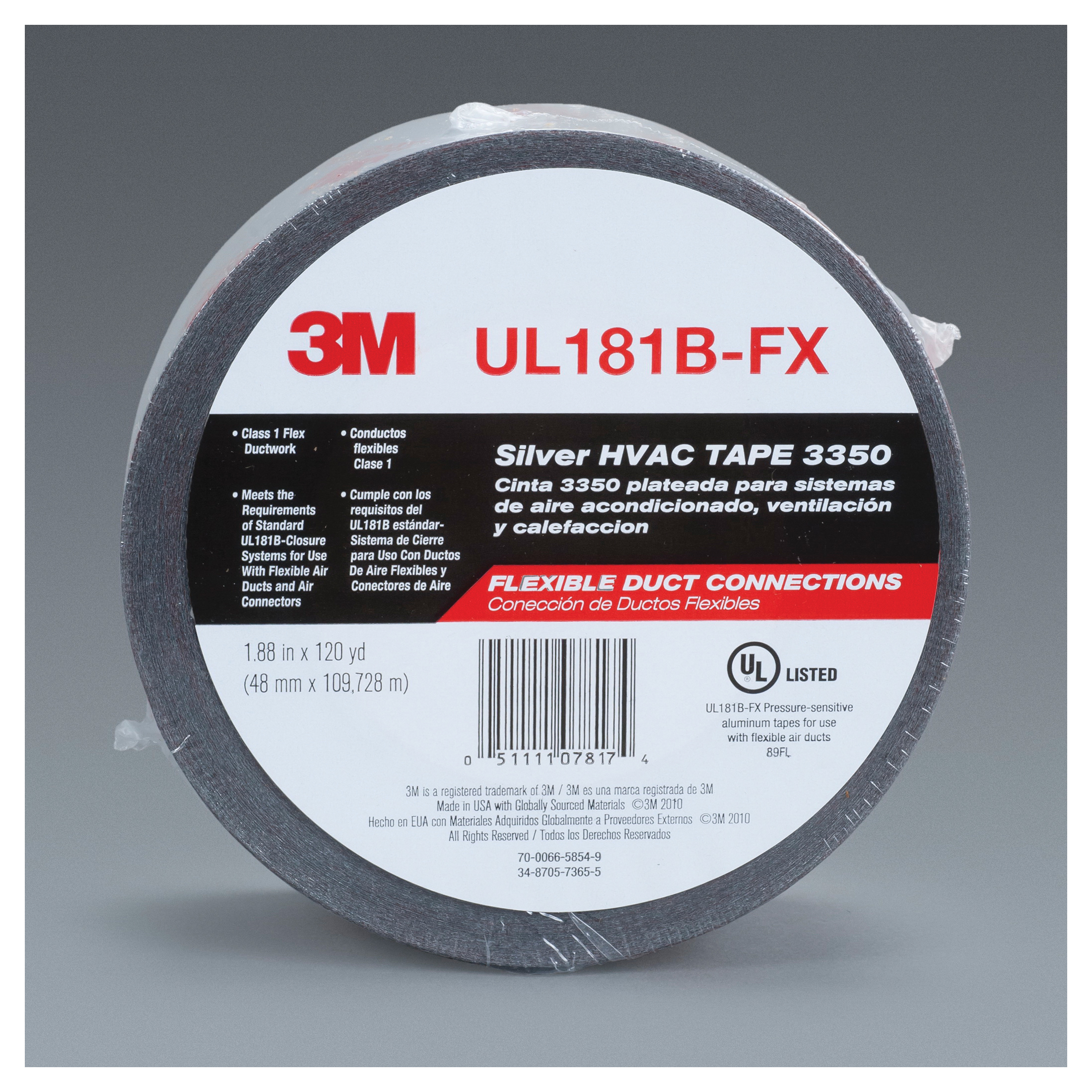 DUCT TAPE 109.6M 48MM 3.1MIL ACRYLIC