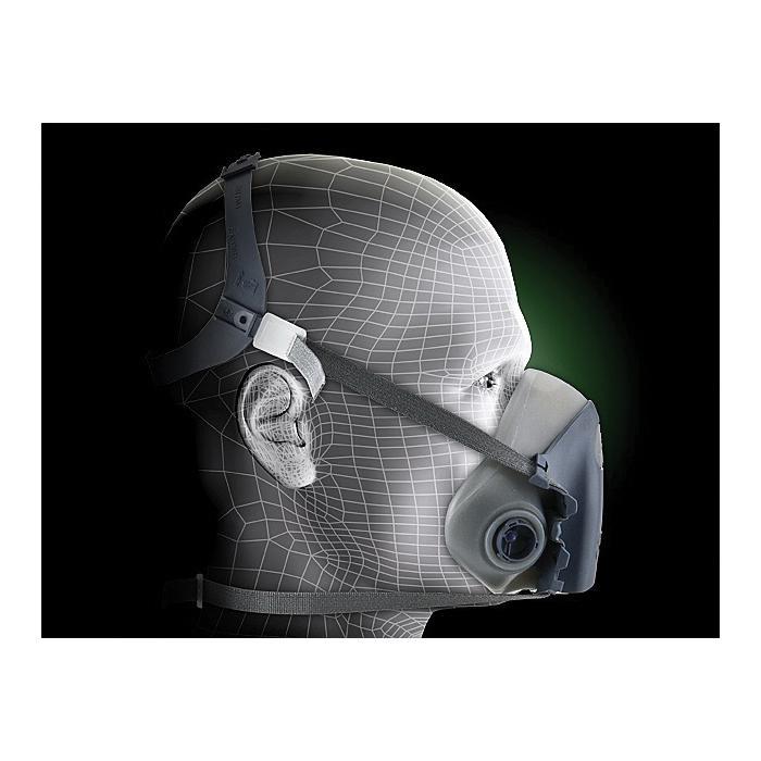 HALF MASK RSPTR PROBED REUSABLE 7500 S