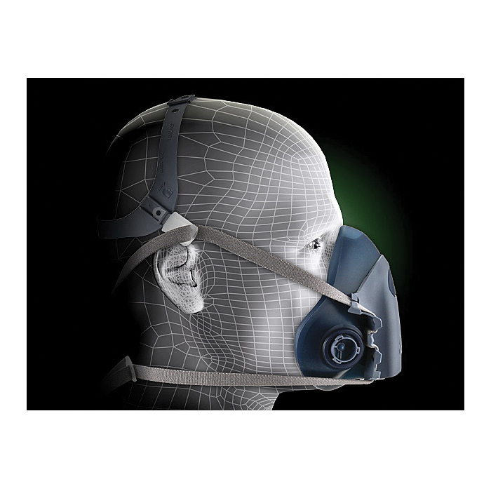 HALF MASK RSPTR PROBED REUSABLE 7500 L