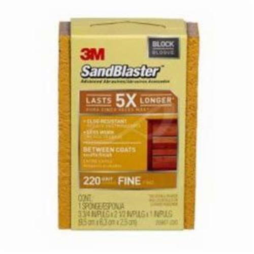 SANDING SPONG 3-3/4IN 2-1/2IN 1IN 220