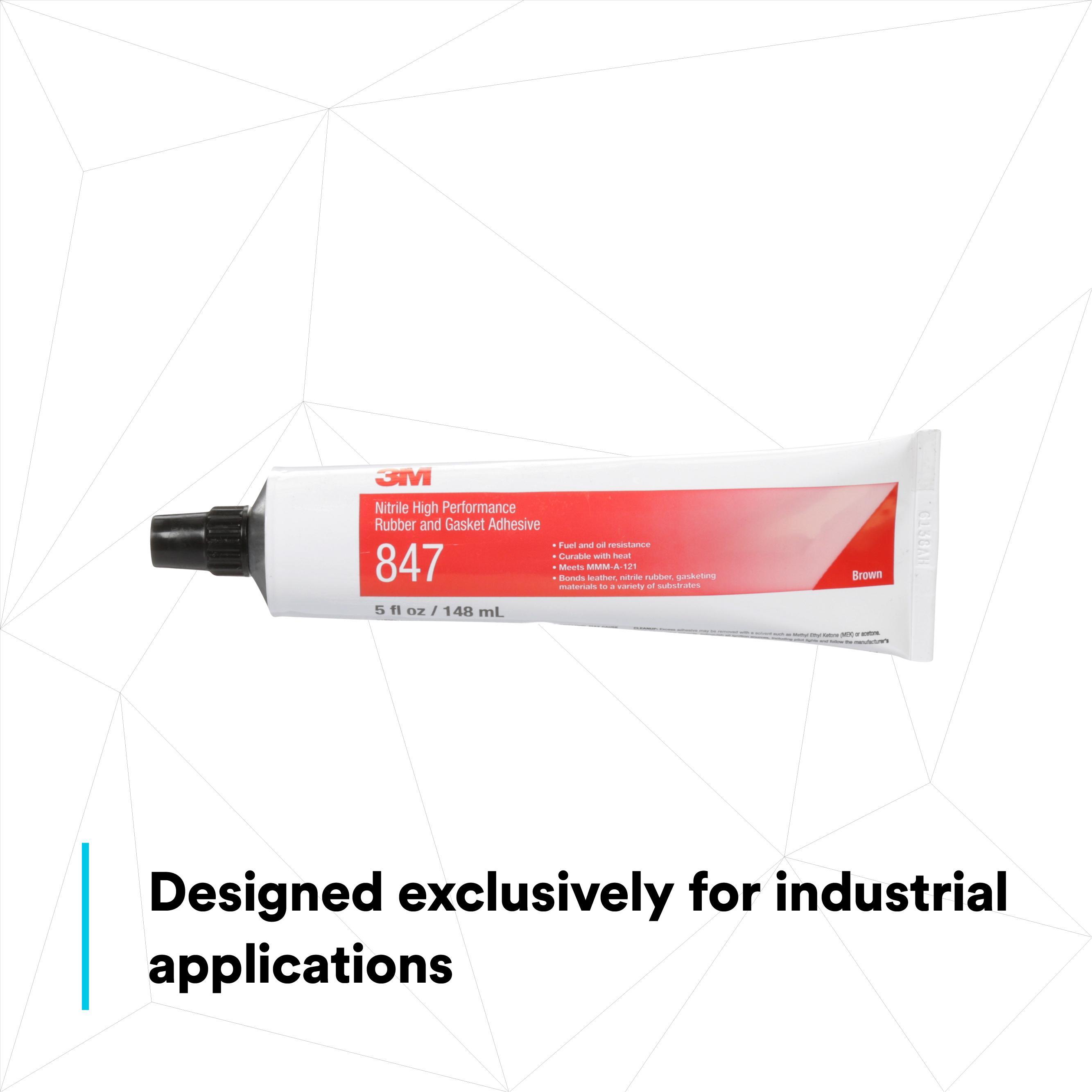 847 3M 5 OZ RUBBER GASKET ADHESIVE