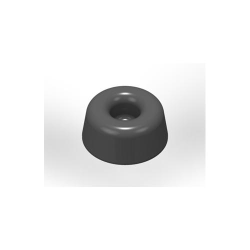 PROT BUMPER CYLINDRICAL CONCAVETOP GRAY