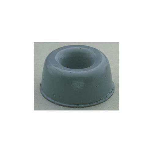 PROT BUMPER CYLINDRICAL CONCAVETOP GRAY