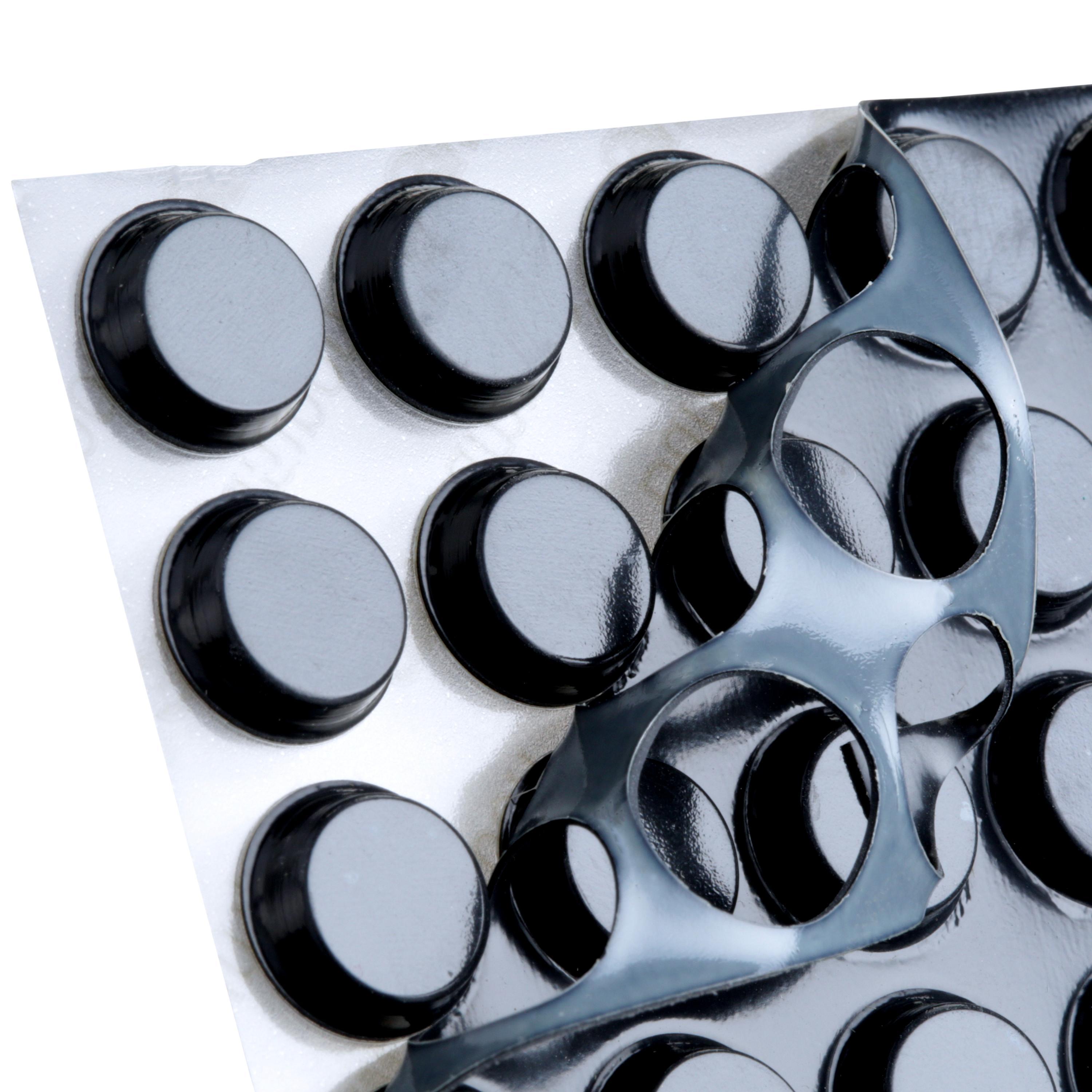 PROT BUMPER CYLINDRICAL FLATTOP BLACK
