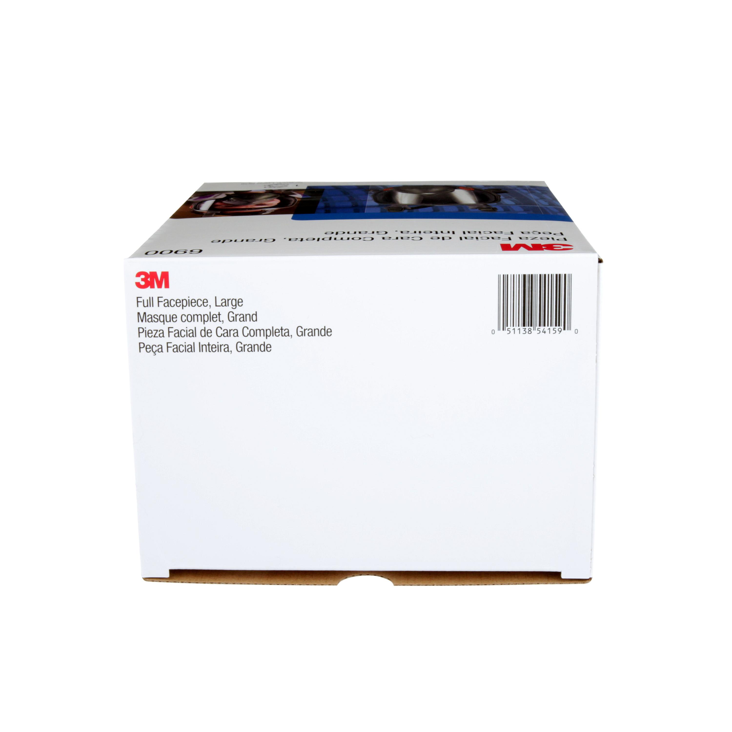 FULL MASK RSPTR REUSABLE 6900 L