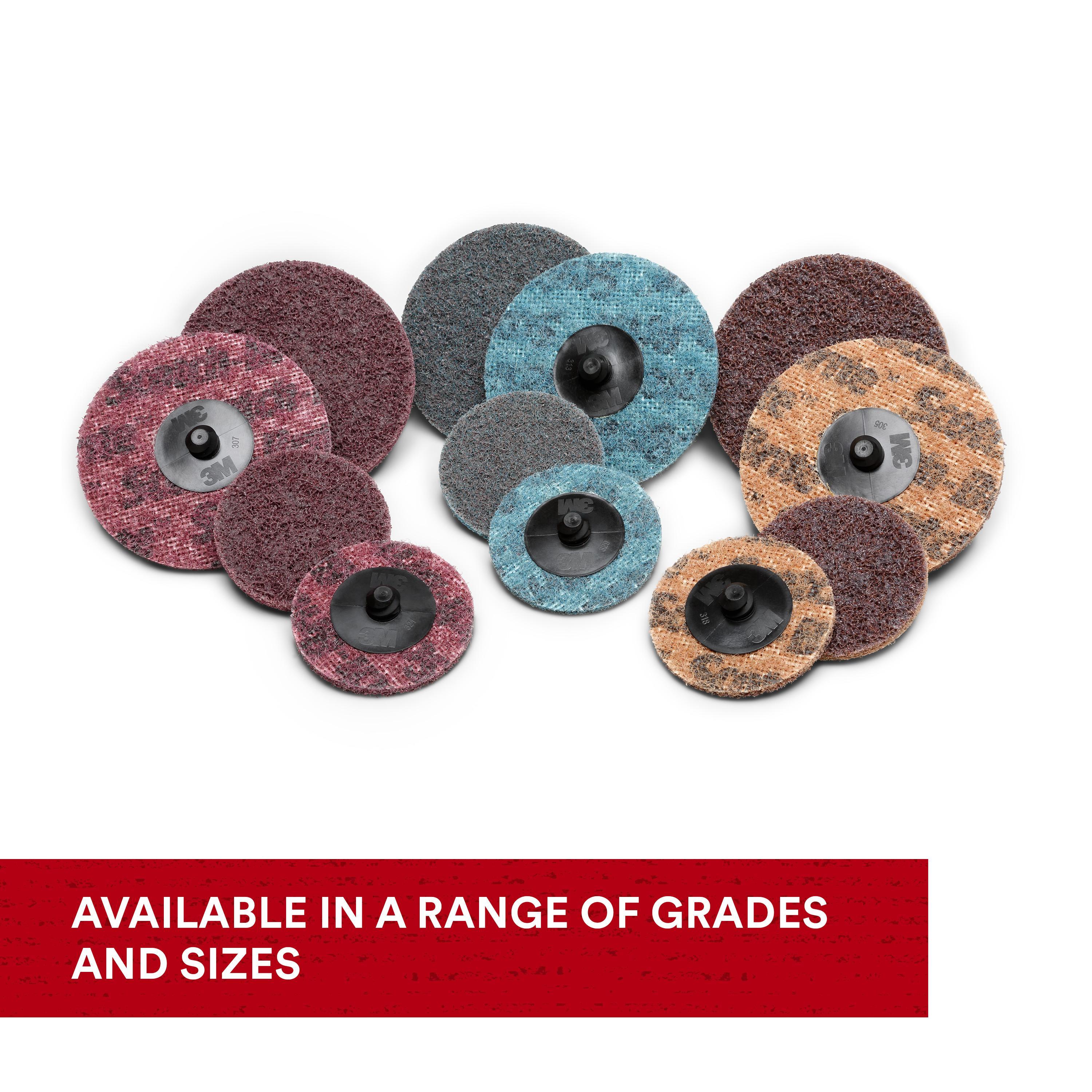 NON-WOVEN ABRSV QUICK-CHG DISC 1-1/2IN