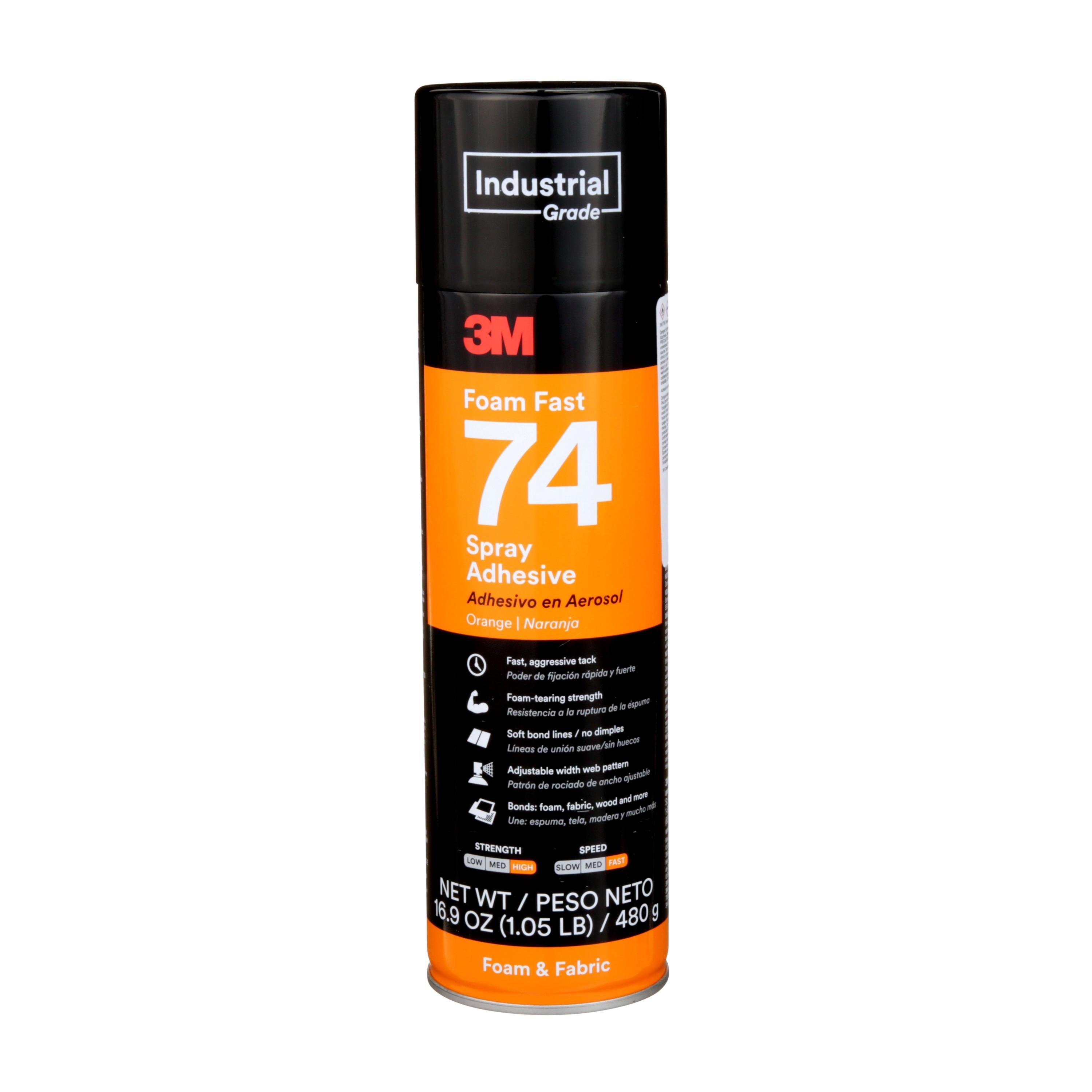 ADHESIVE SPRAY FOAM FAST 74 ORANGE