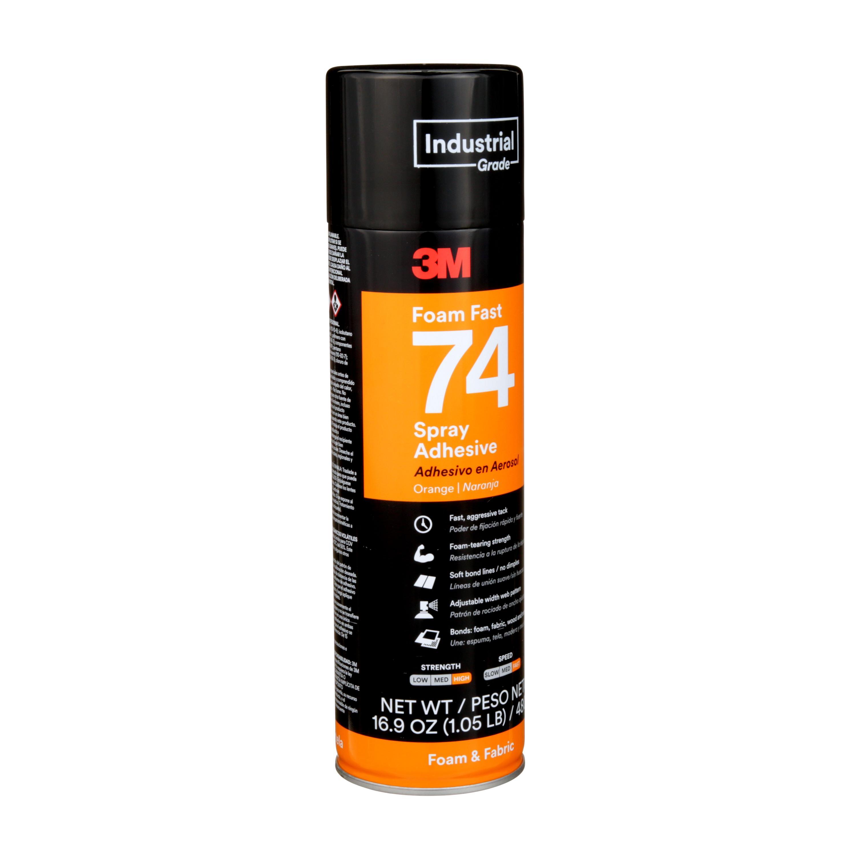ADHESIVE SPRAY FOAM FAST 74 ORANGE