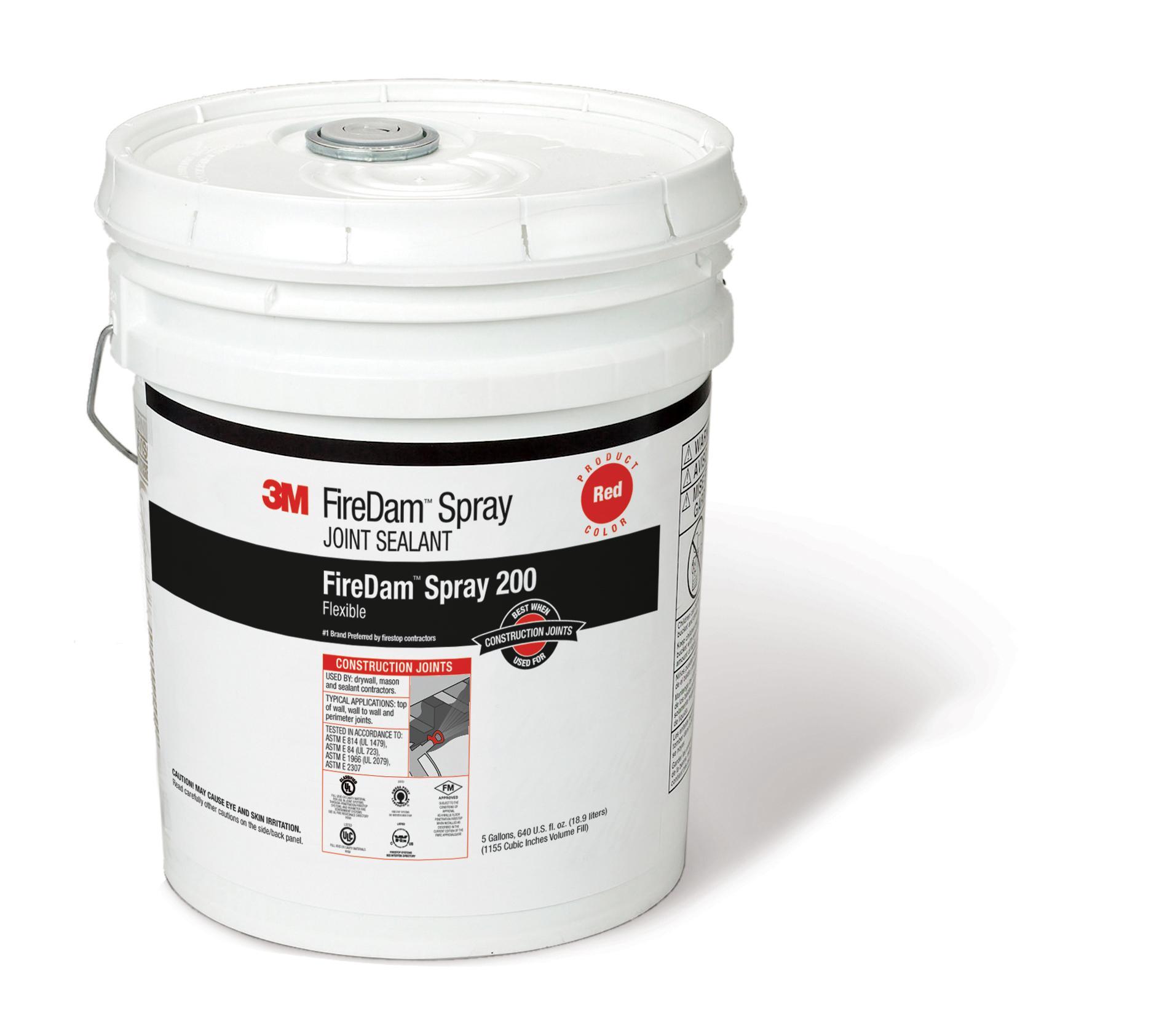 3M FIREDAM SPRAY 200 RED 5 GALLON