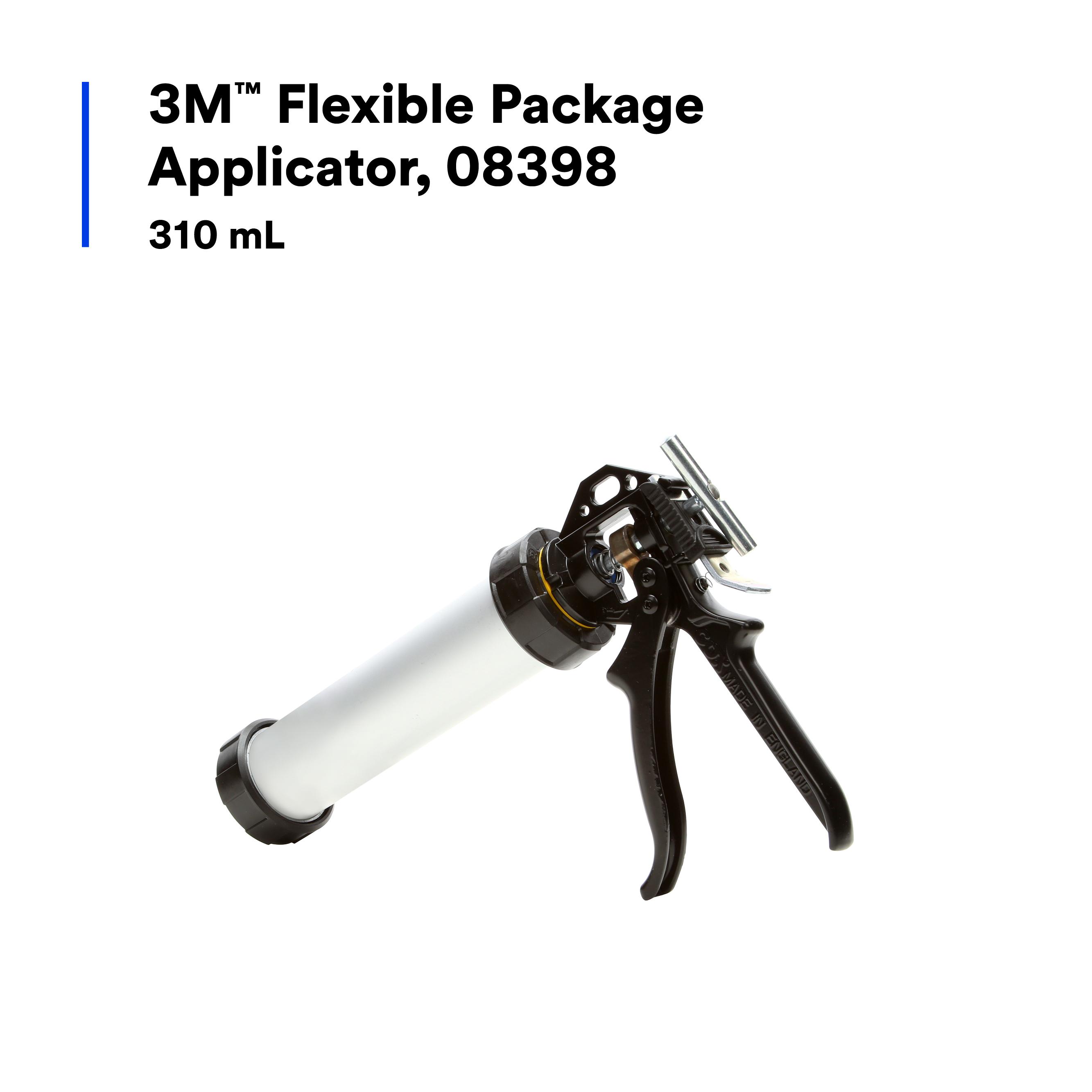 CAULK GUN 310ML FLEXIBLE PACKAGE BLACK