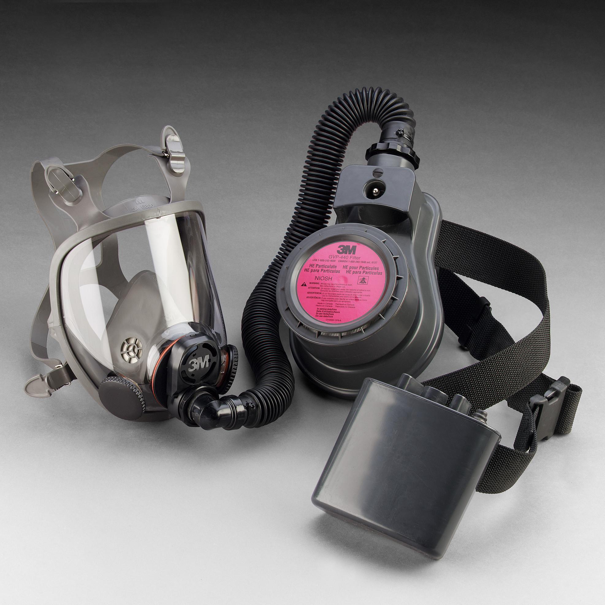 FULL MASK RSPTR REUSABLE L 4-POINT