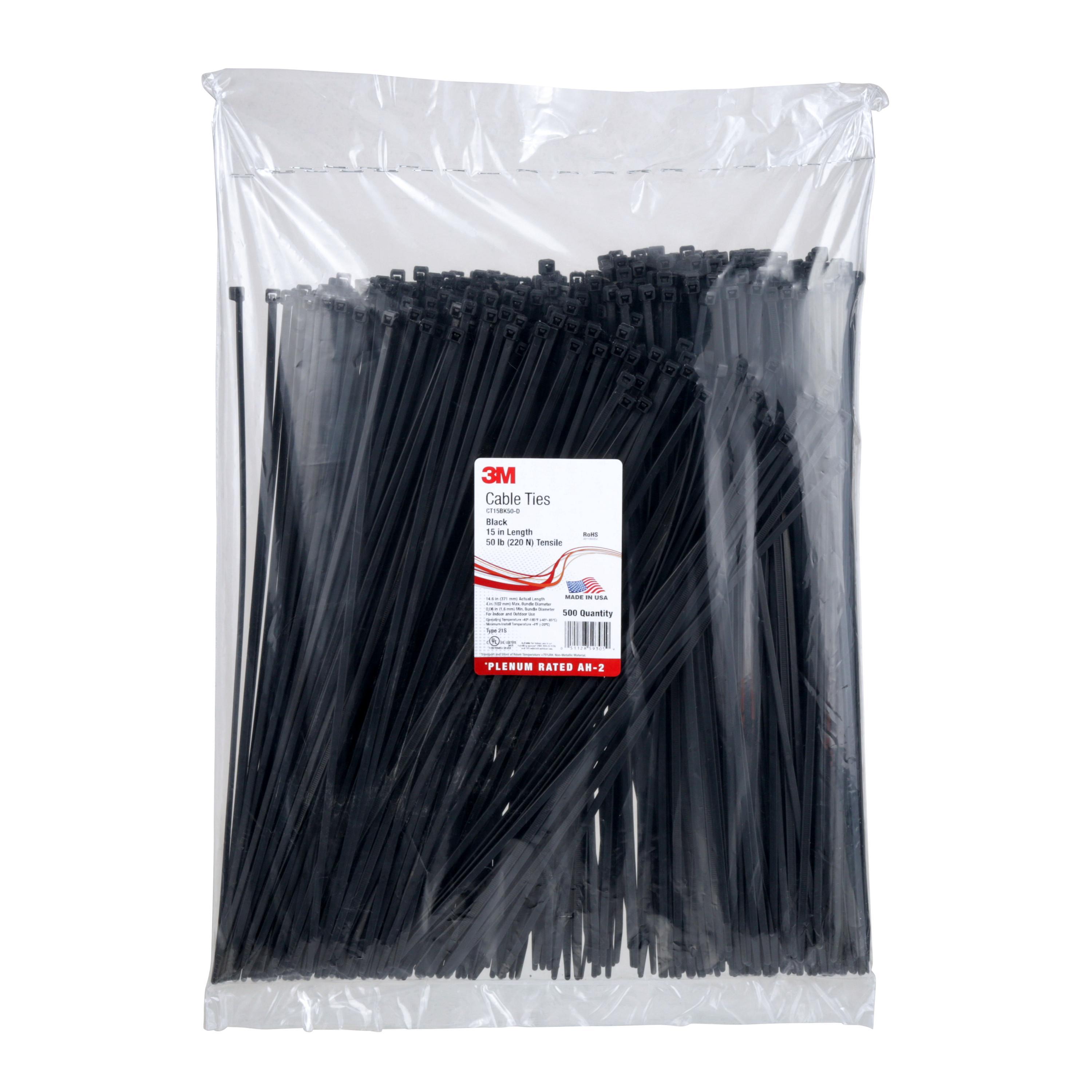 CT15BK50-D STANDARD CABLE TIE