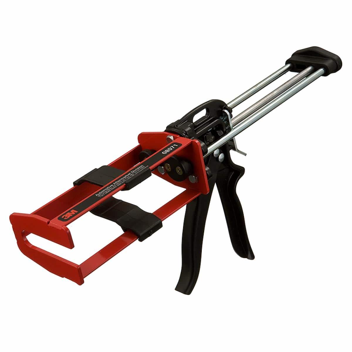 CAULK GUN 200ML BLACK/RED CARTRIDGES