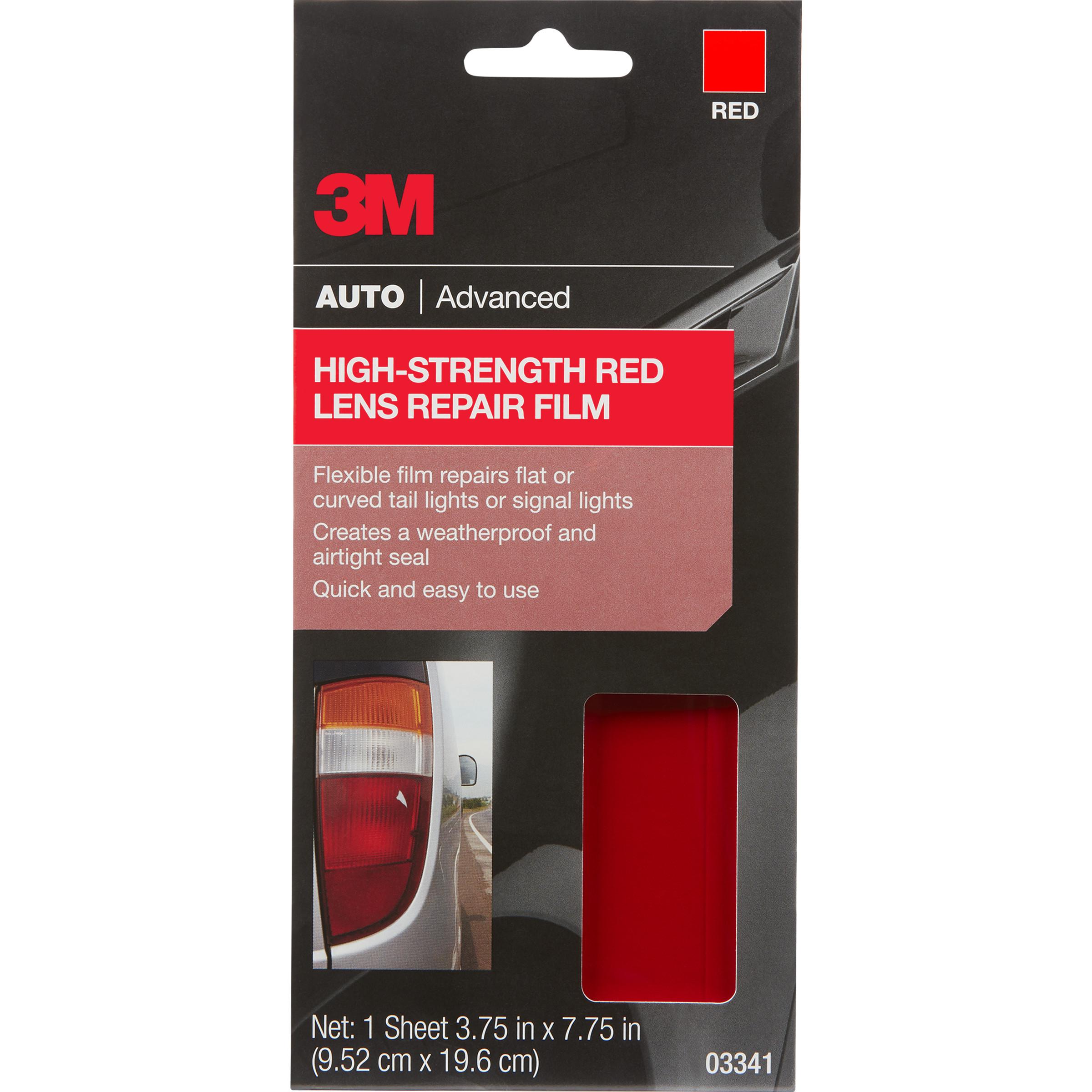 3M HIGH STRENGTH LENS REPAIR FILM RED