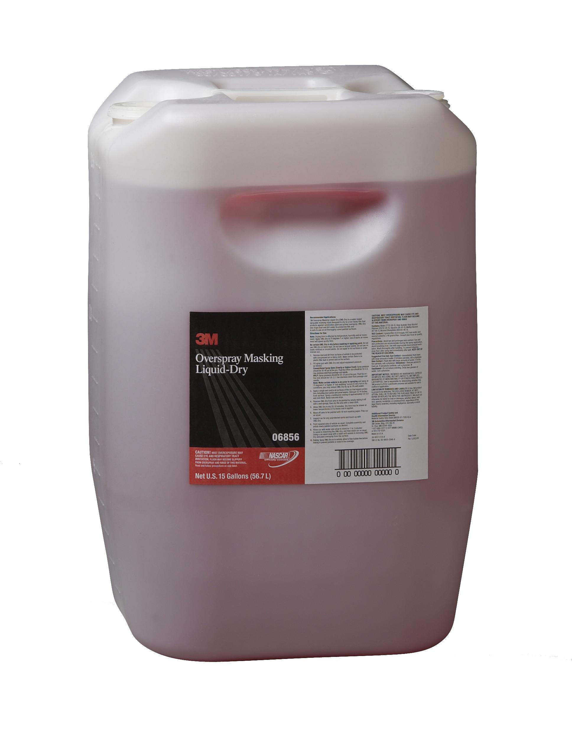 3M OVERSPRAY MASKING LIQUID DRY 15 GAL