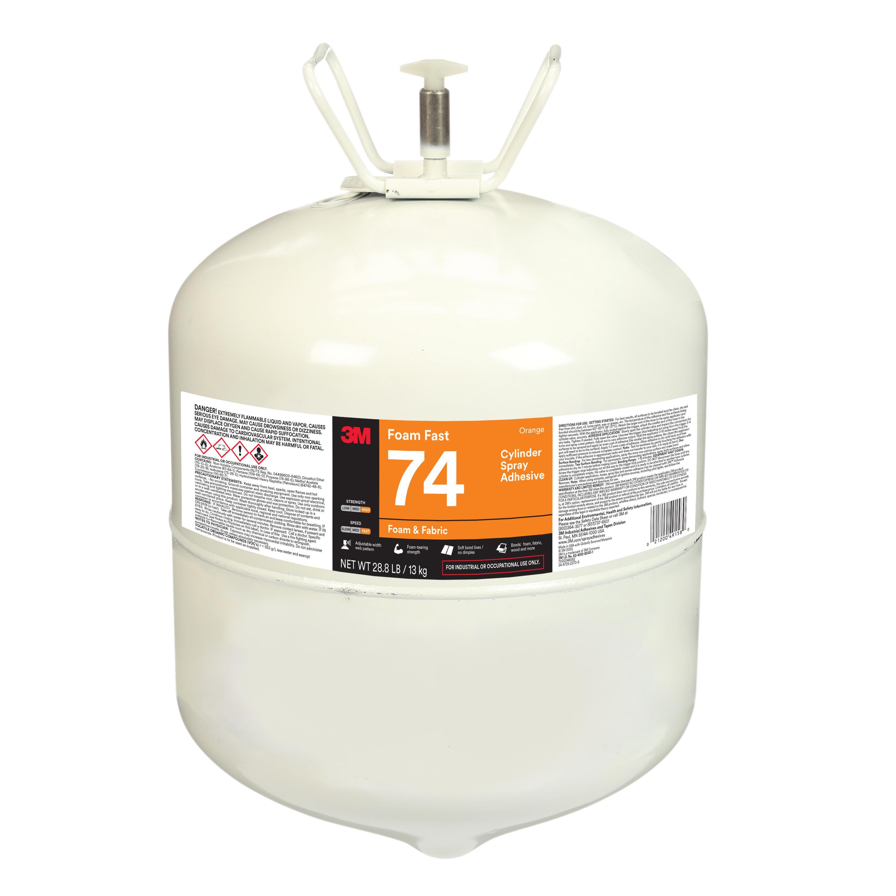 74 3MSUPER FOAM FAST ADHES ORG W/LOT CER