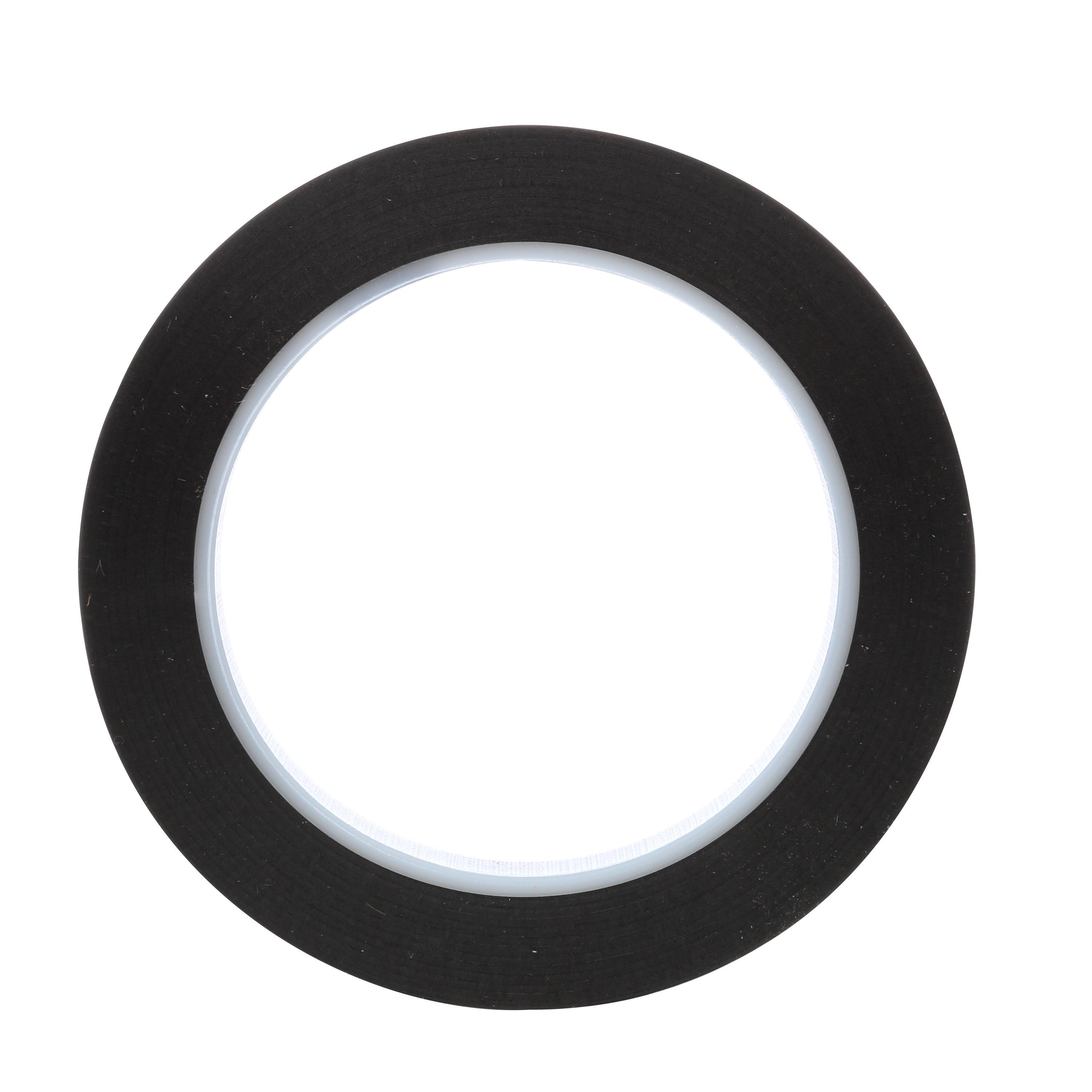 VINYL TAPE 36YD 1/2IN 5.2MIL RUBBER