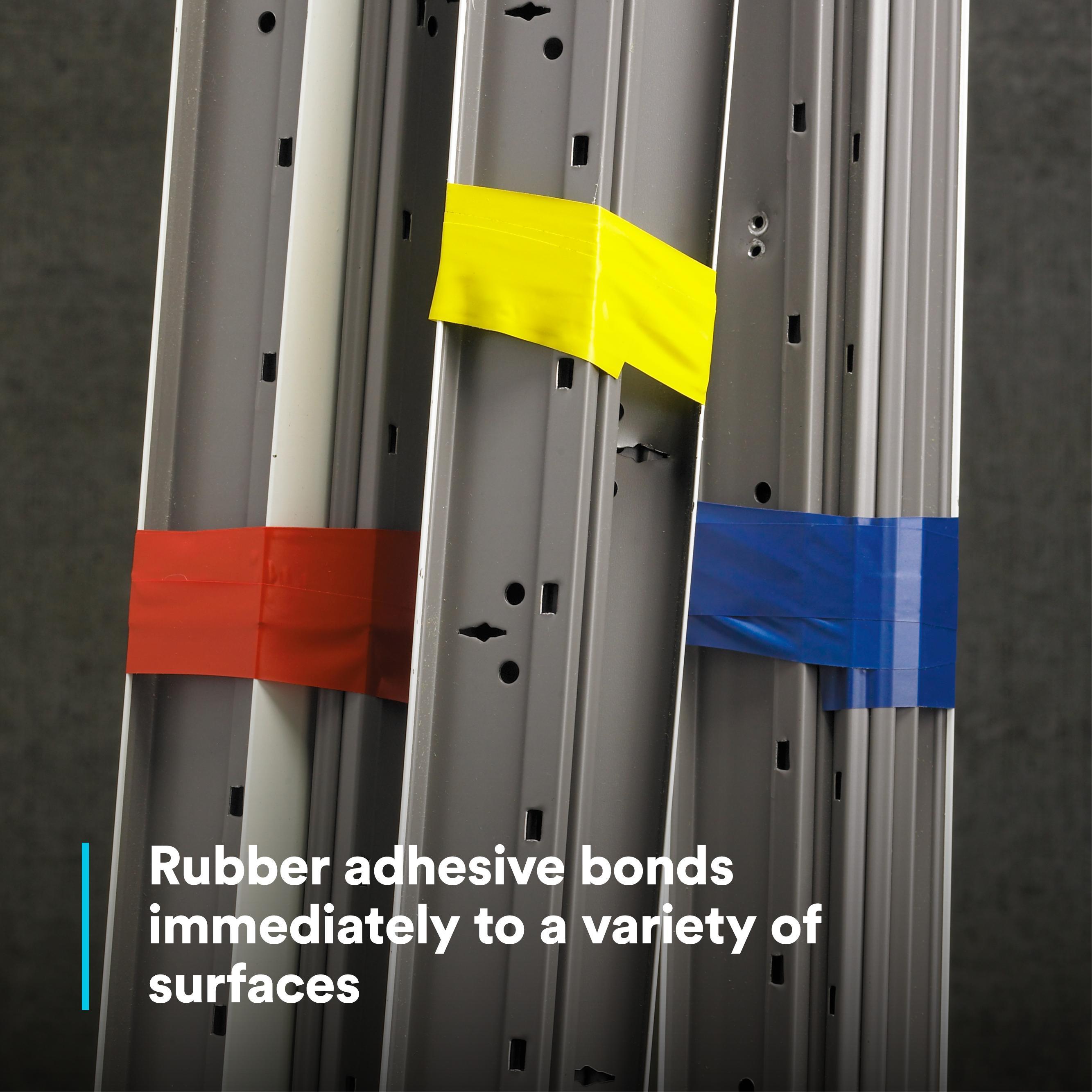 VINYL TAPE 22YD 1IN 5MIL RUBBER PVC