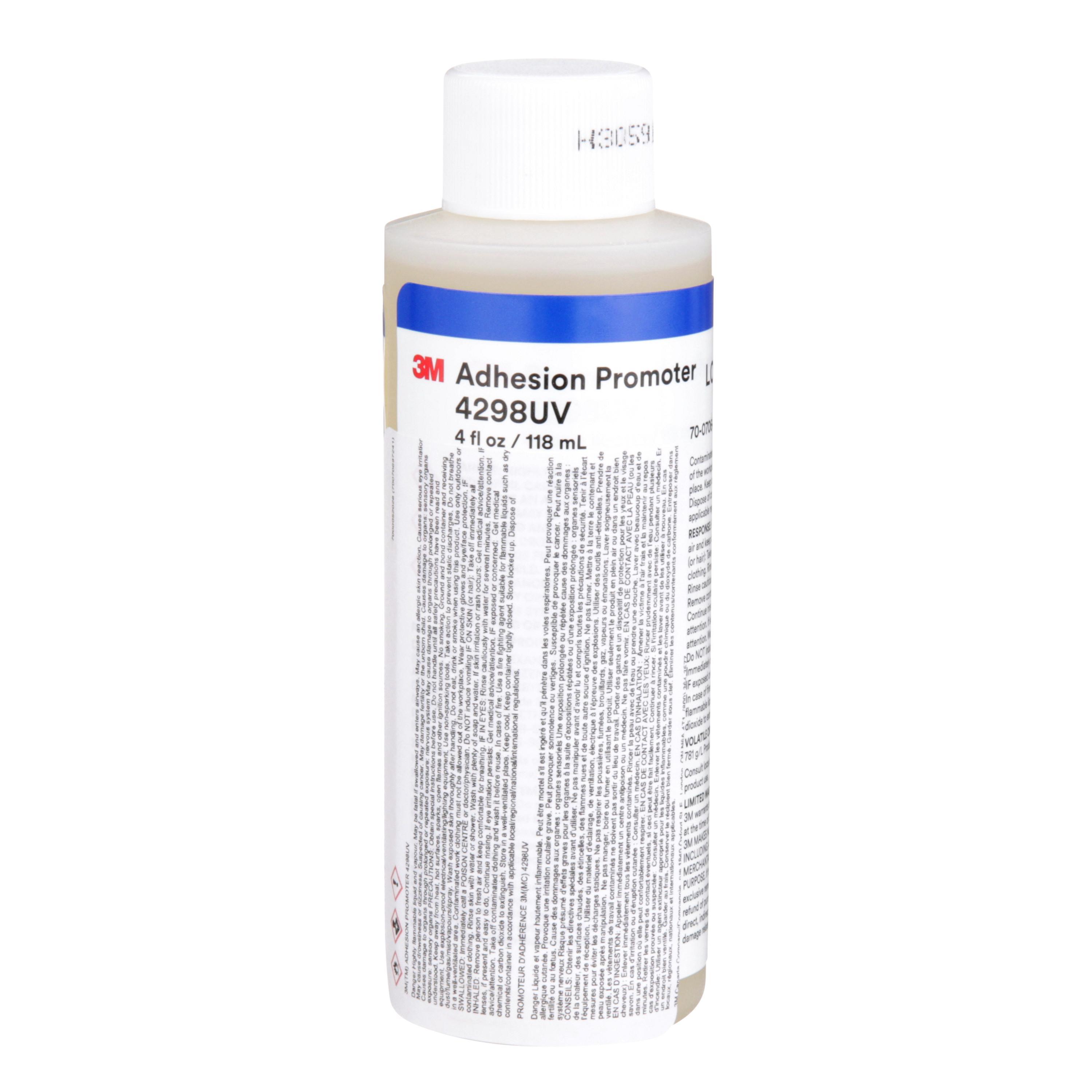 3M ADHESION PROMOTER 4298UV 4 OZ BOTTLE