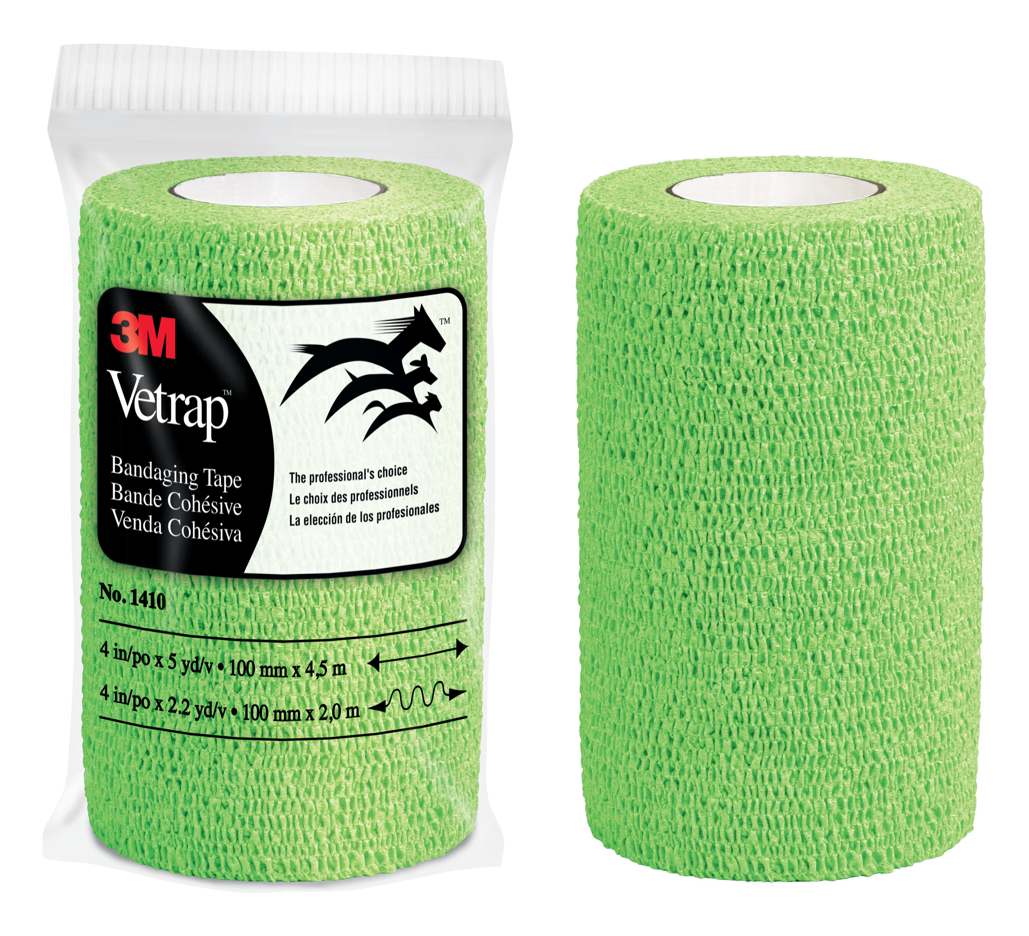 3M VETRAP BANDAGING TAPE 1410LG LIME