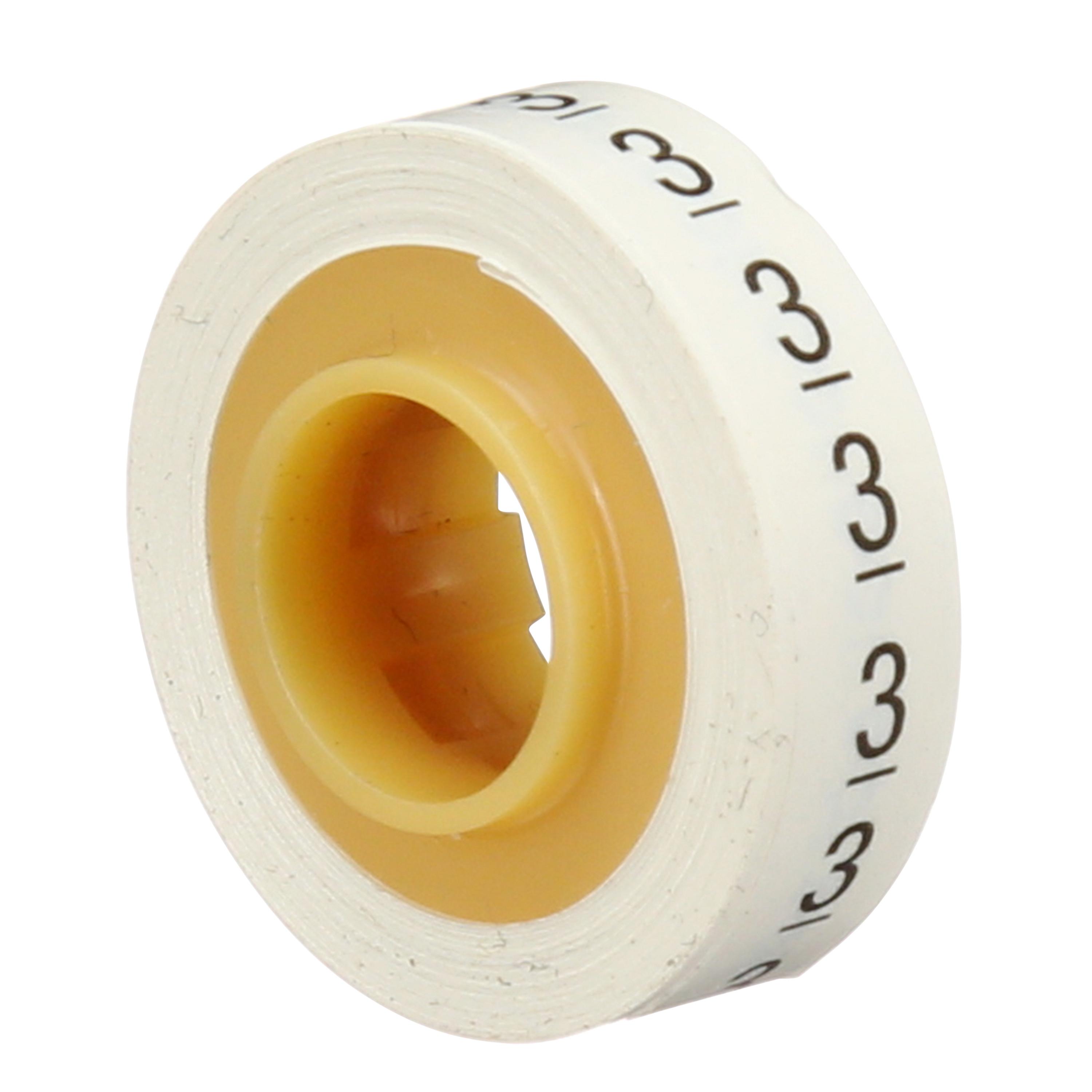 W & COMPONENT LBL 2.4M 5.46MM BLACK