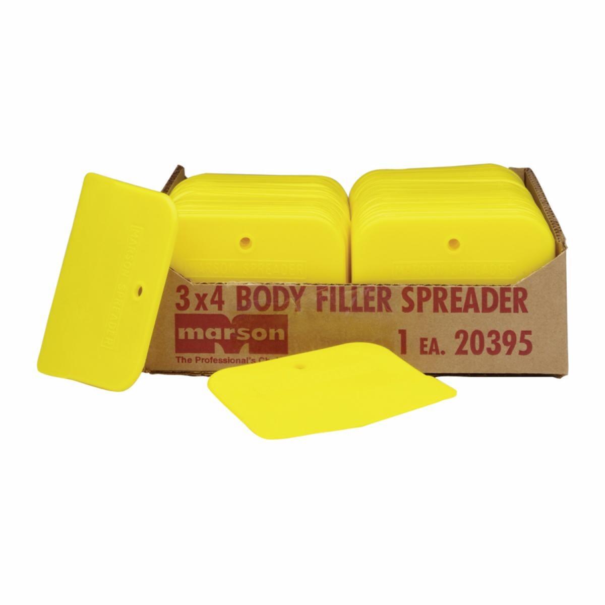 SPRDR & SPATULAS 4IN 3IN YELLOW 20395