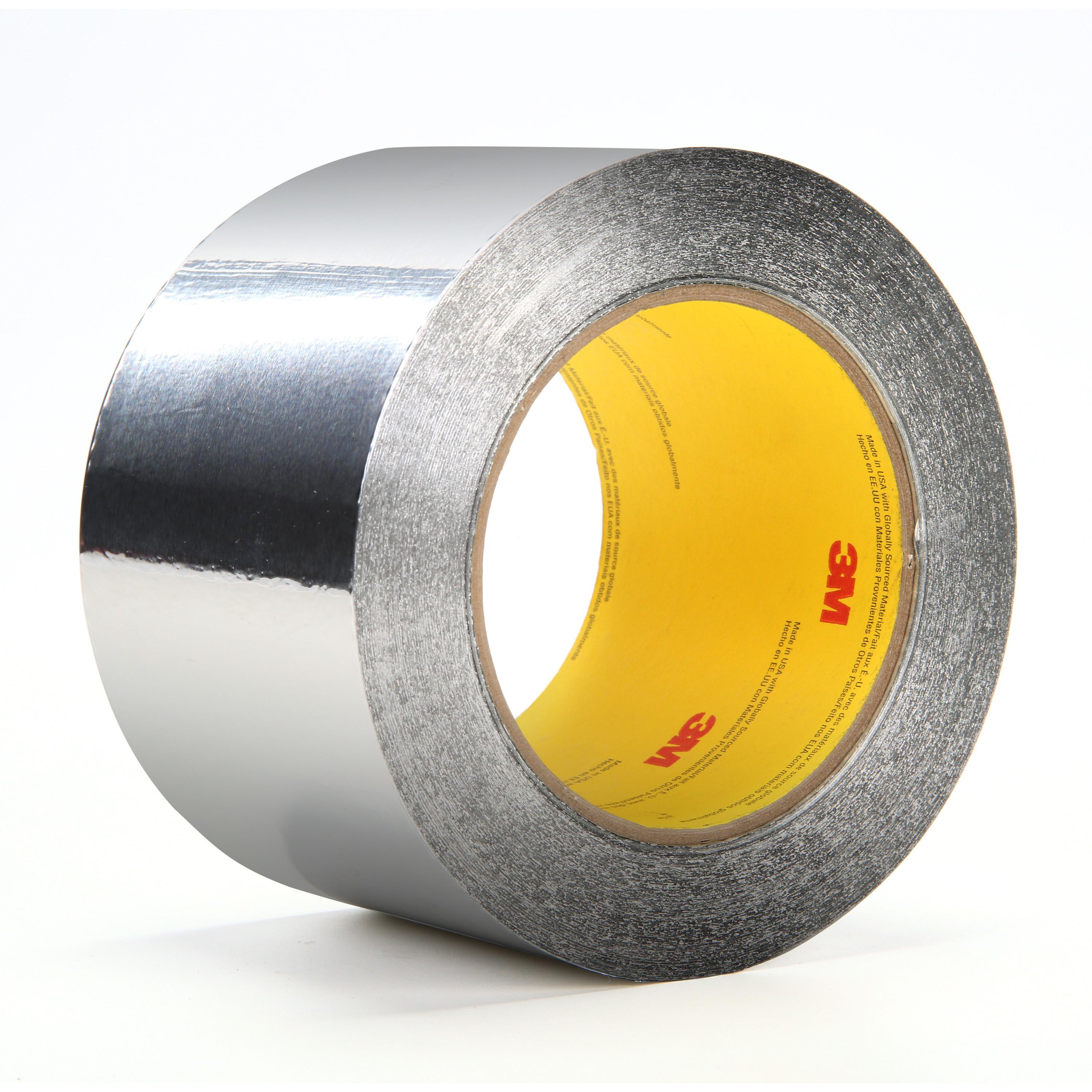 3M ALUMINUM FOIL TAPE 34383 SILVER 3 IN