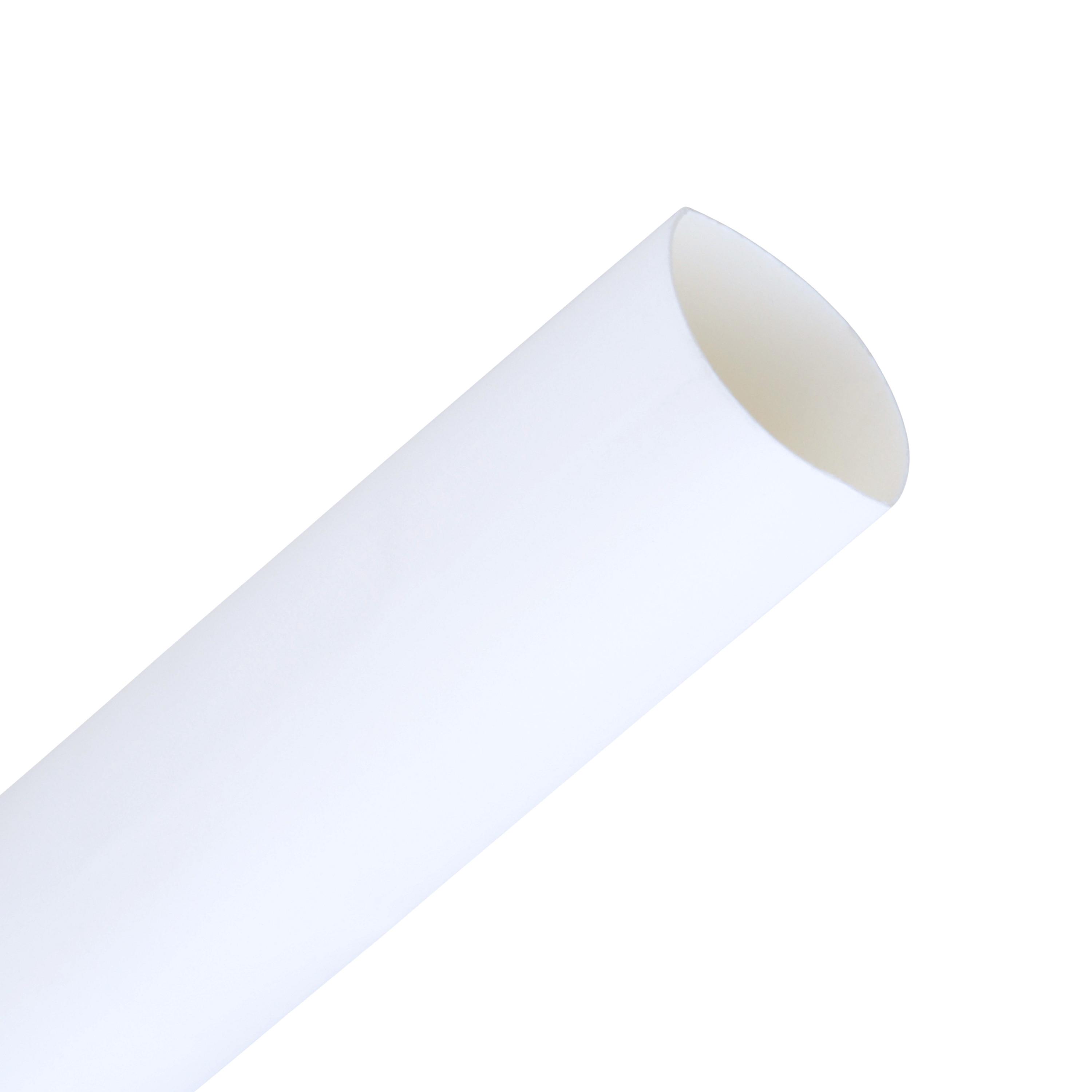 HEAT SHRINK TBG 0.5IN 0.25IN 200FT WHITE