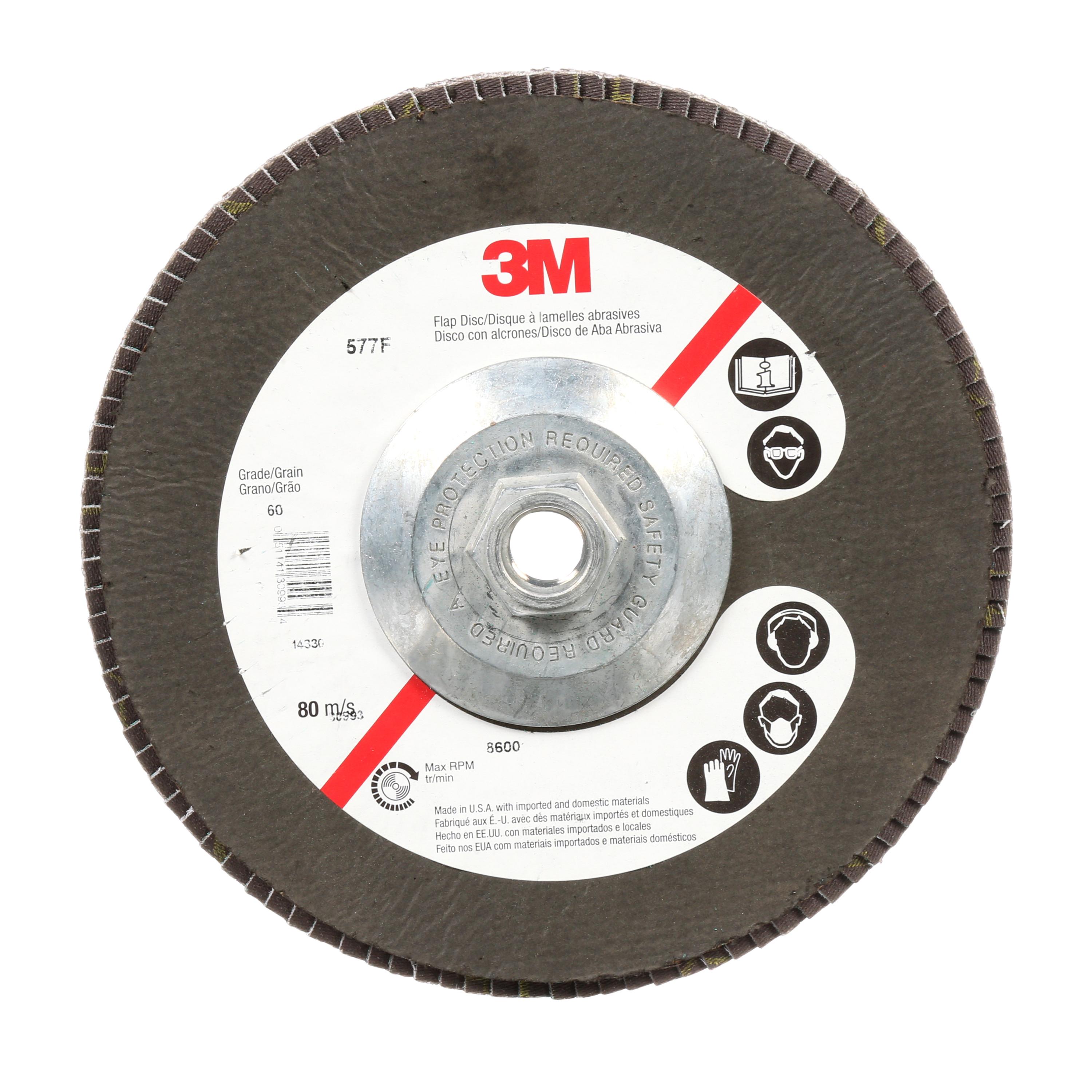 CTD ABRSV FLAP DISC 4-1/2IN 40 COARSE