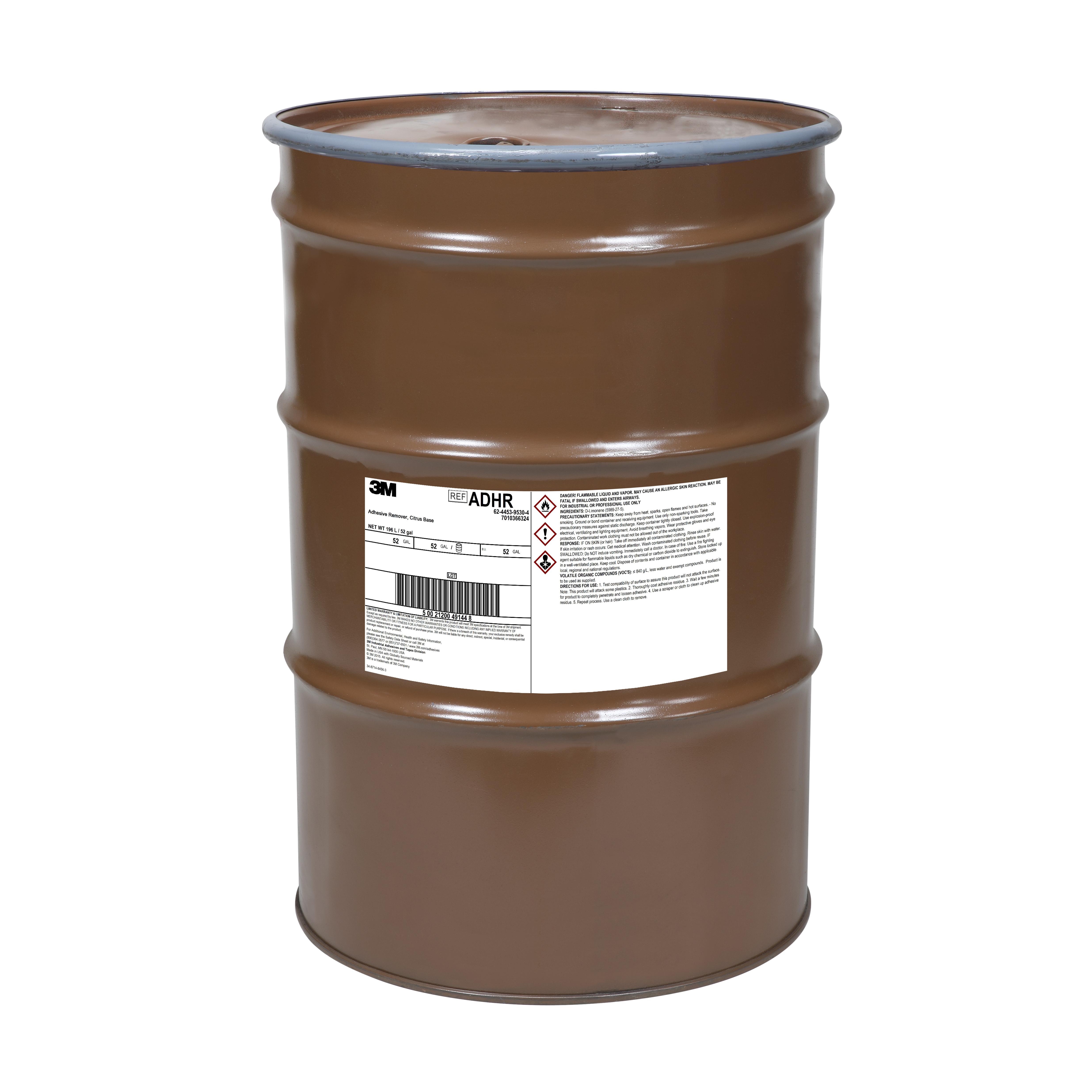 3M ADHESIVE REMOVER 55 GALLON (52