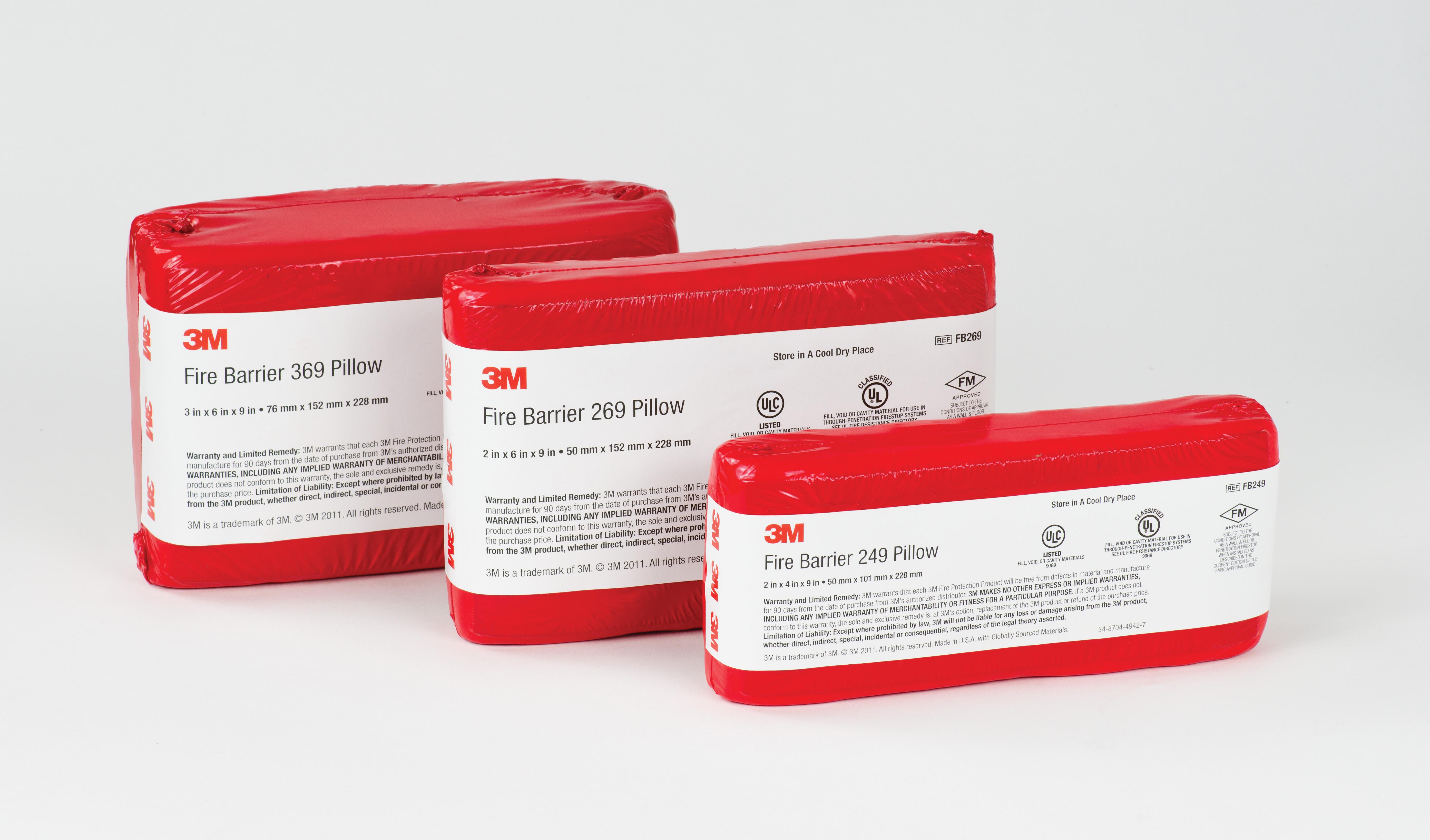 FIRESTOP PL SH & WRAP 9IN 6IN 3HR
