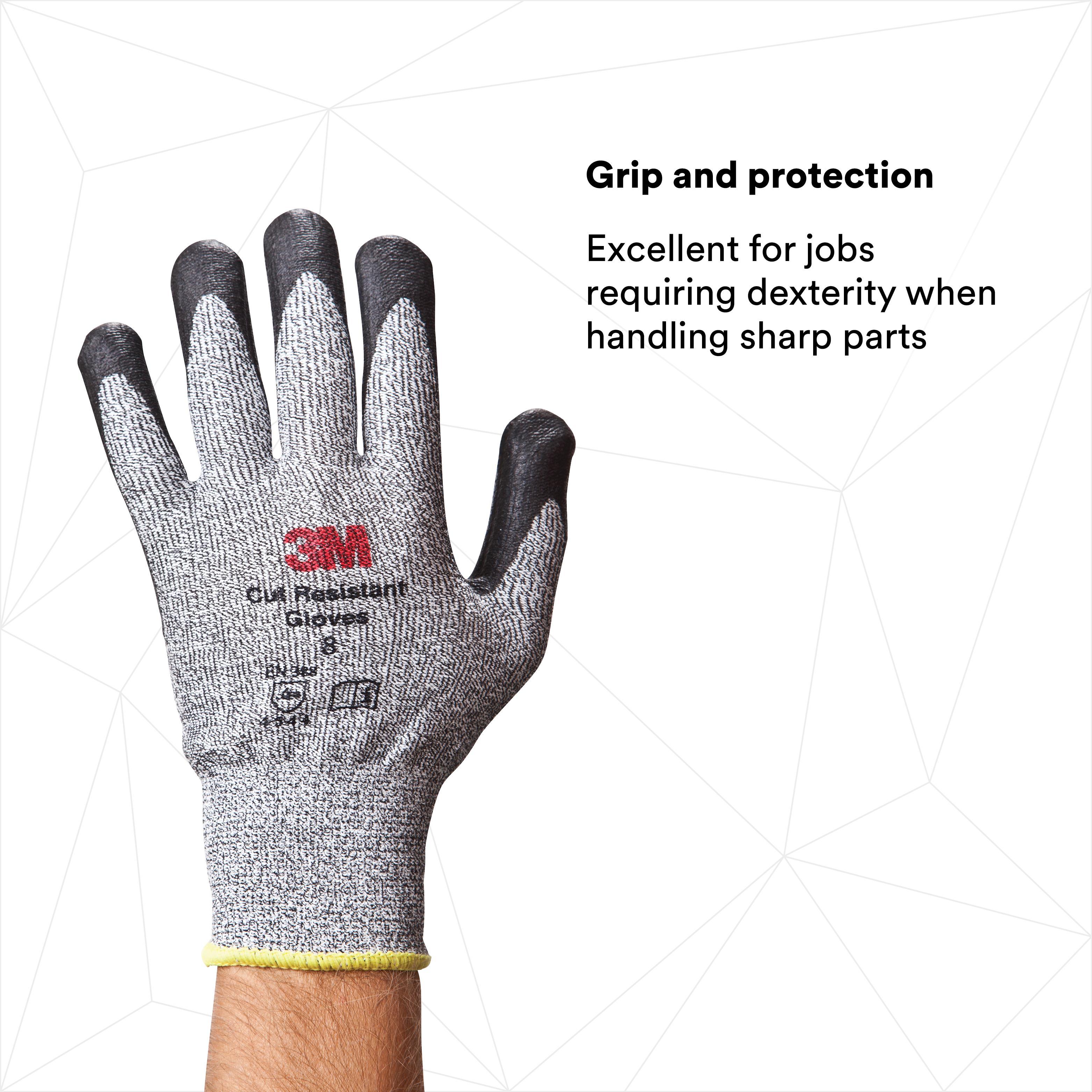 CUT-RESISTANT GLOVE L/SZ 9 FOAM NITRILE