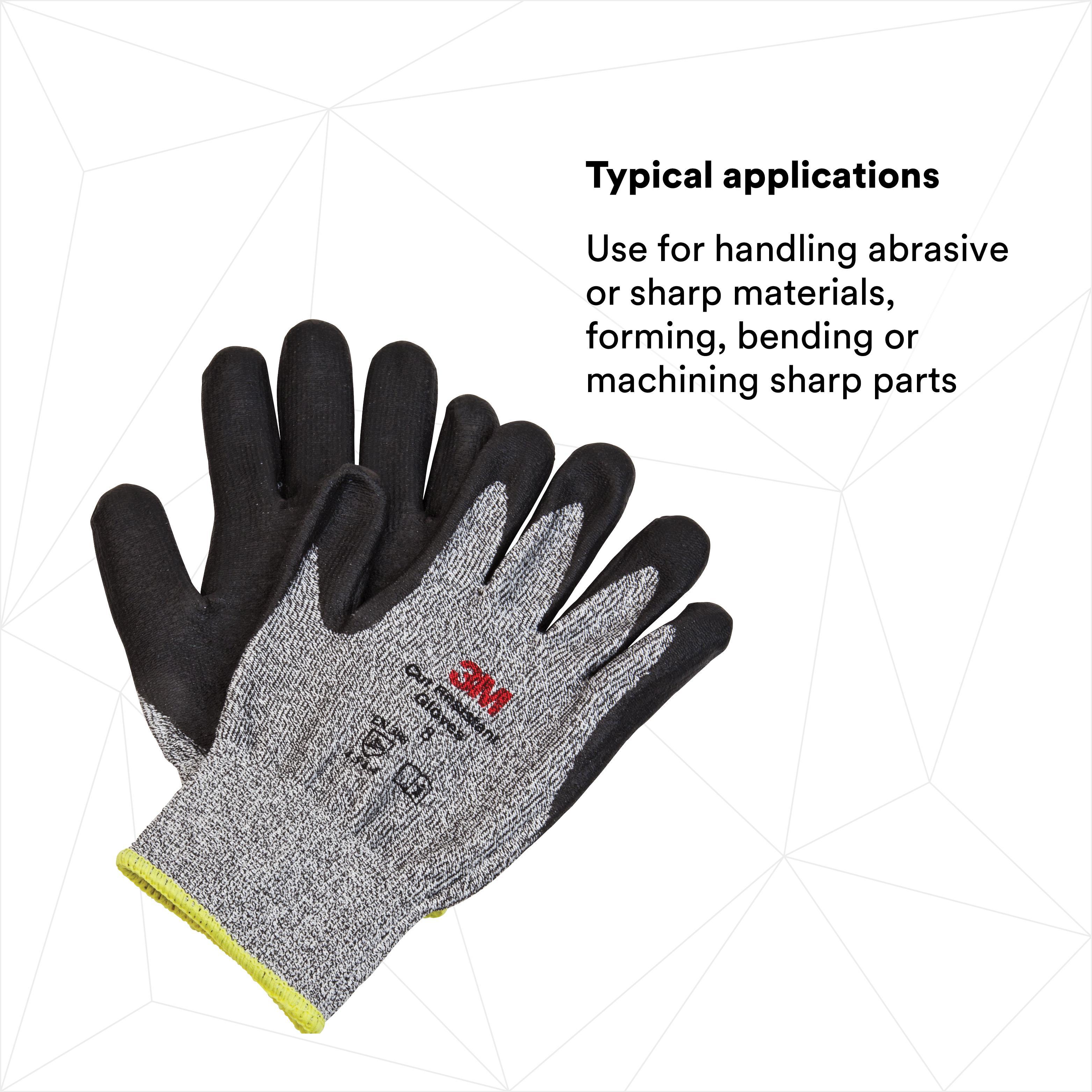 CUT-RESISTANT GLOVE L/SZ 9 FOAM NITRILE