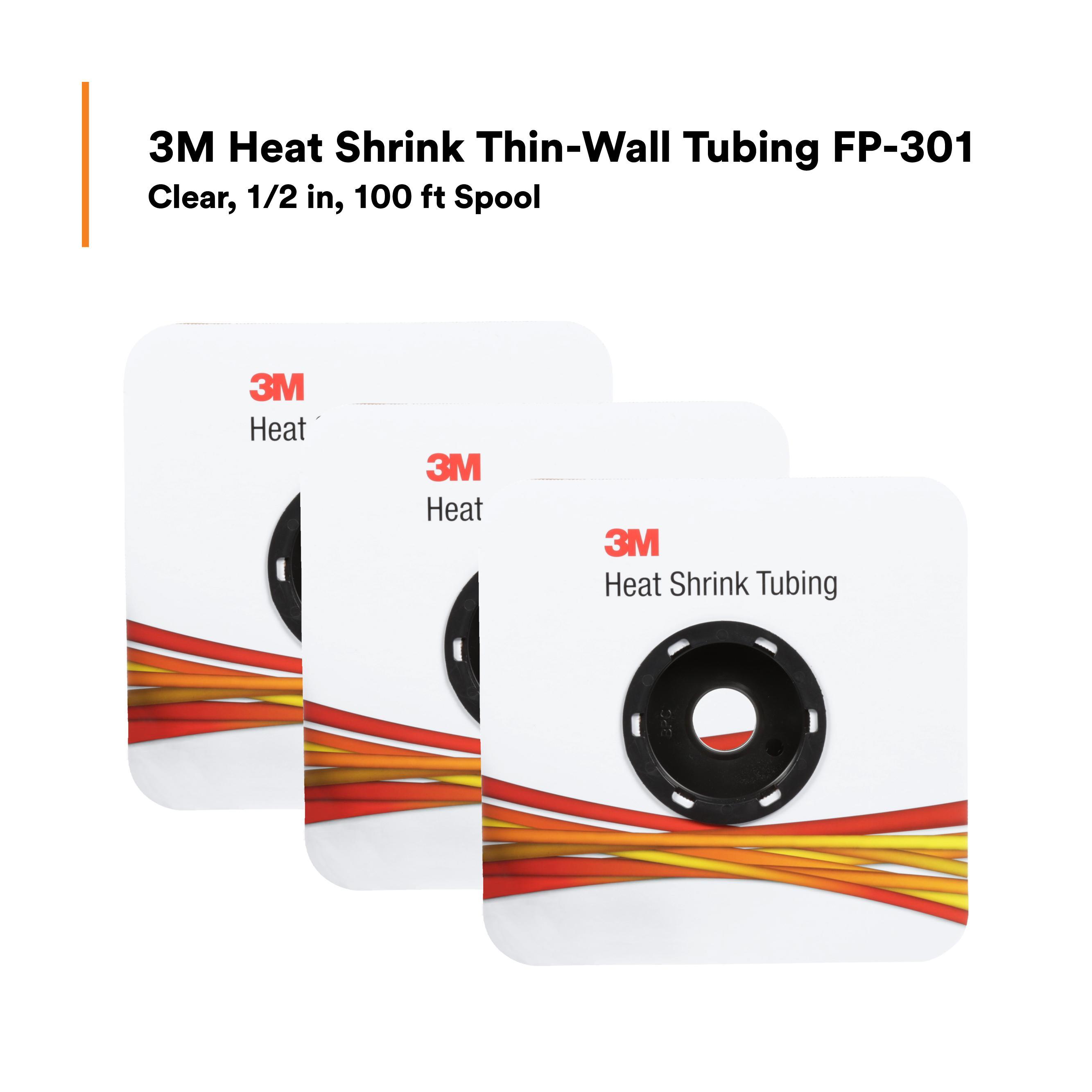 HEAT SHRINK TBG 1/2IN 1/4IN 0.025IN