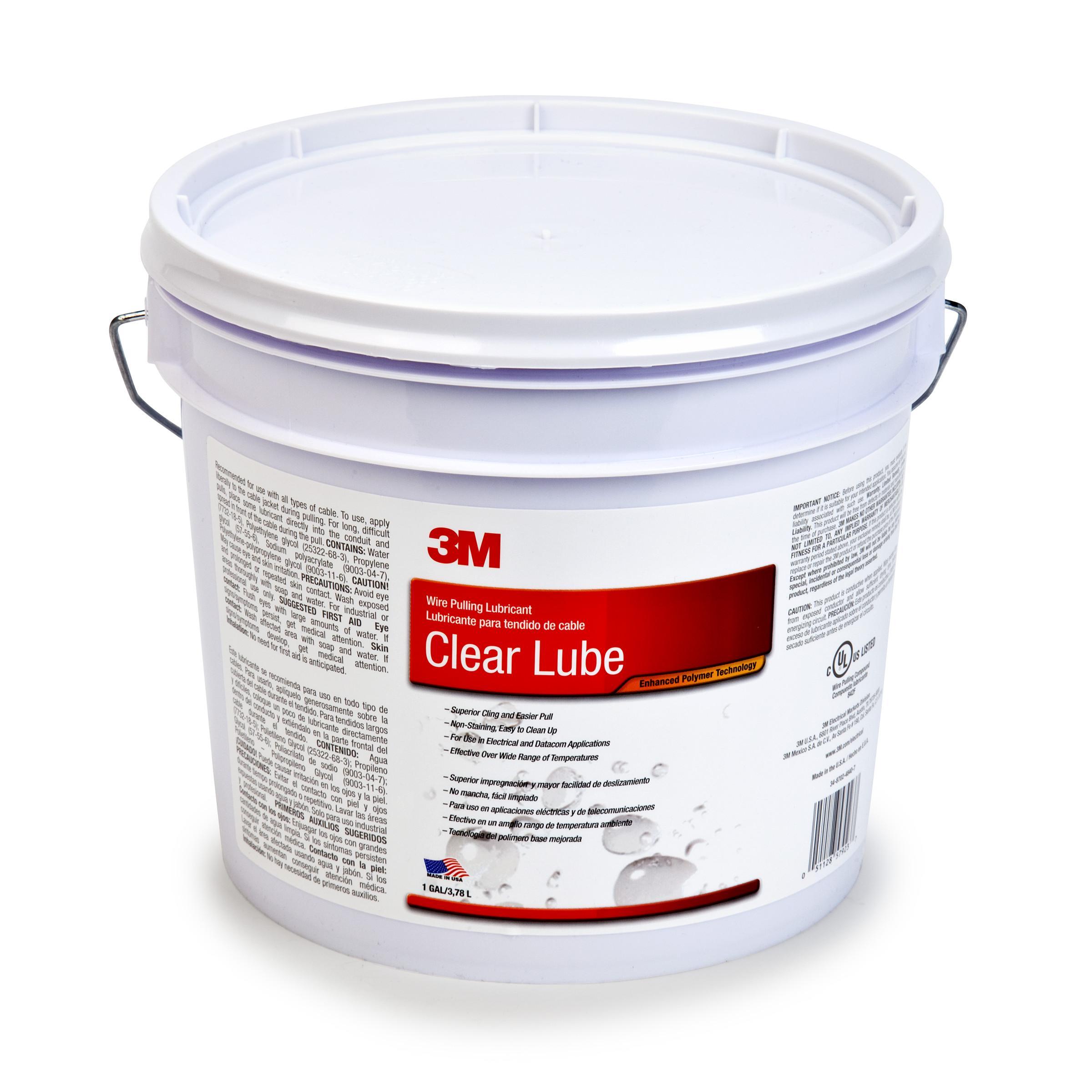 3M CLEAR WIRE PULLING LUBRICANT WLC-1 4