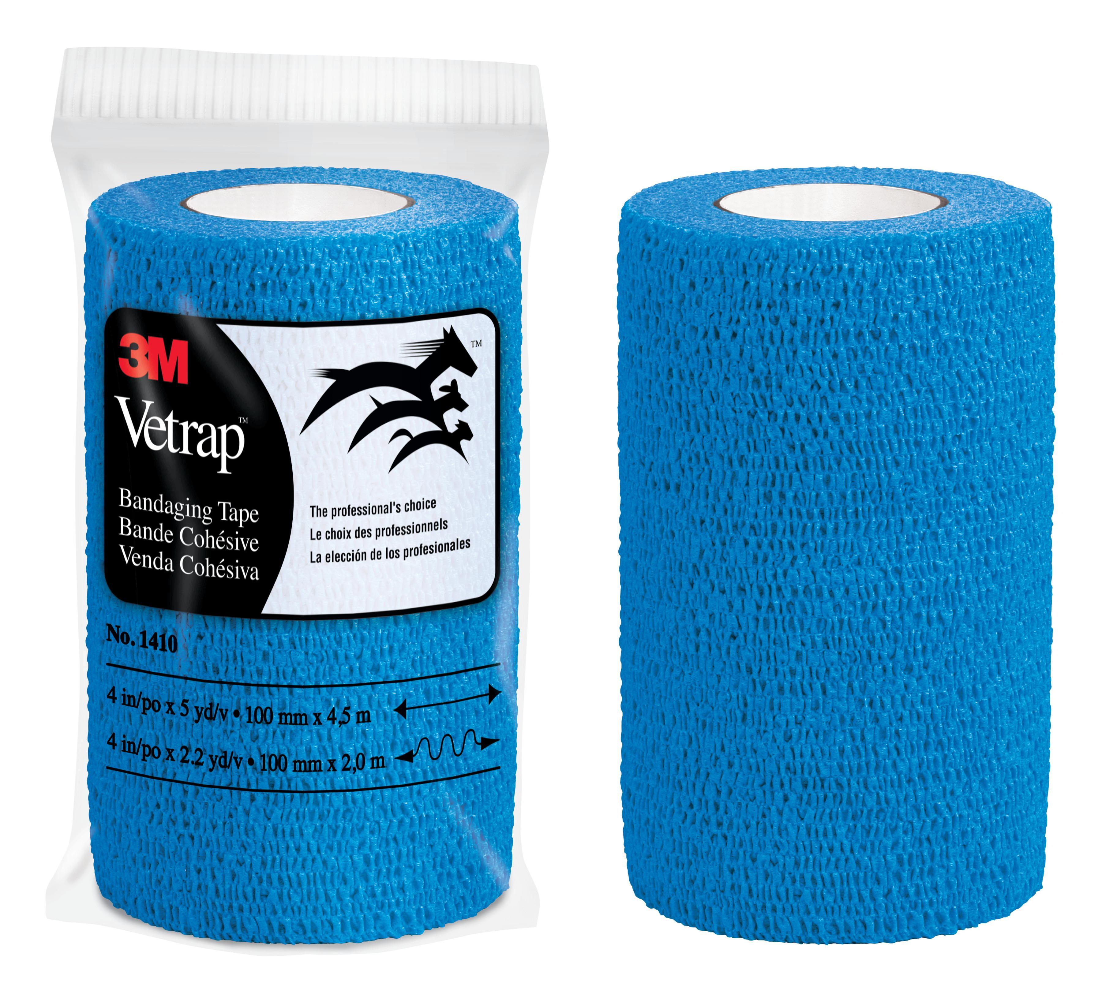 BANDAGE & DRSG BLUE 4IN BULK 1410B
