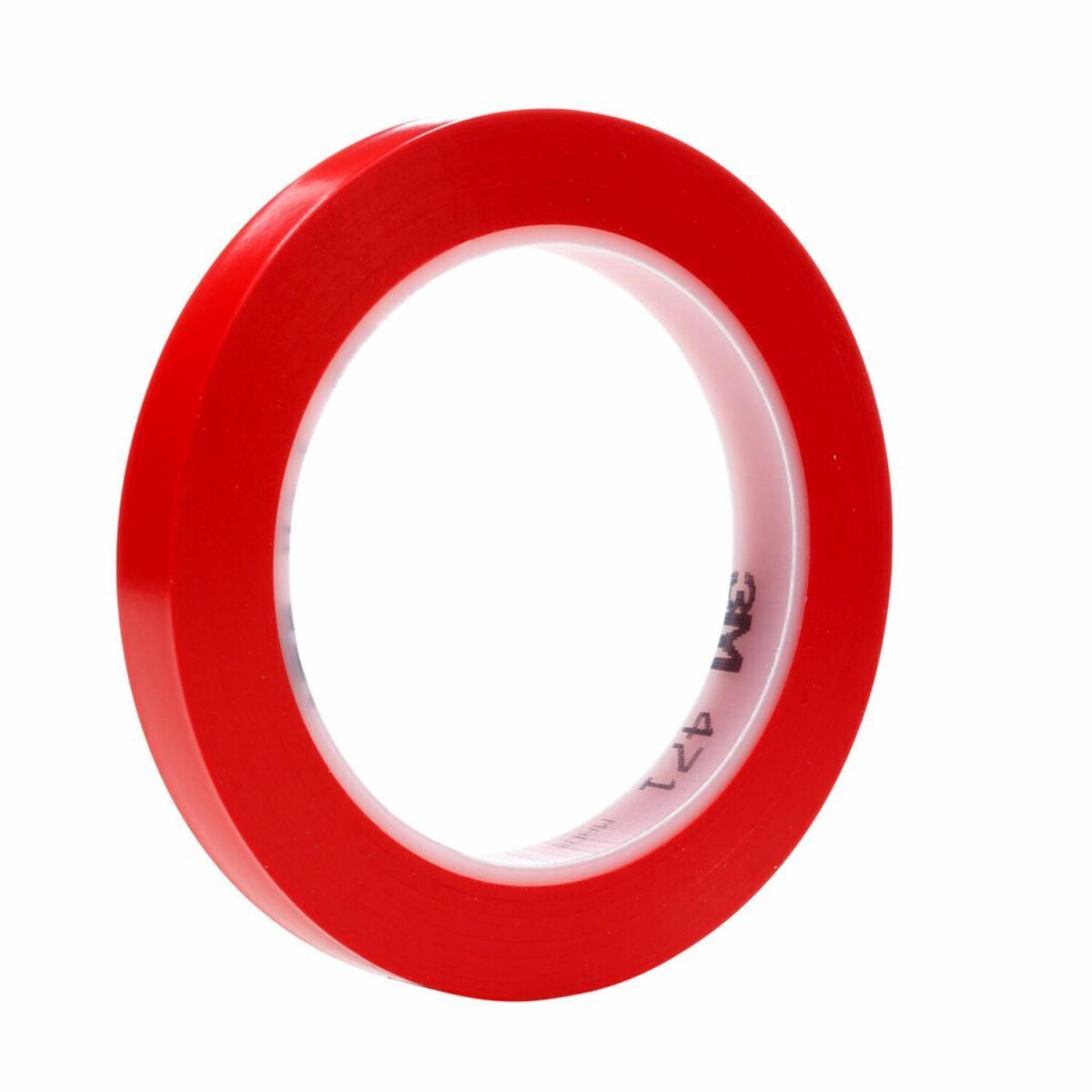 VINYL TAPE 36YD 0.5IN 5.2MIL RUBBER