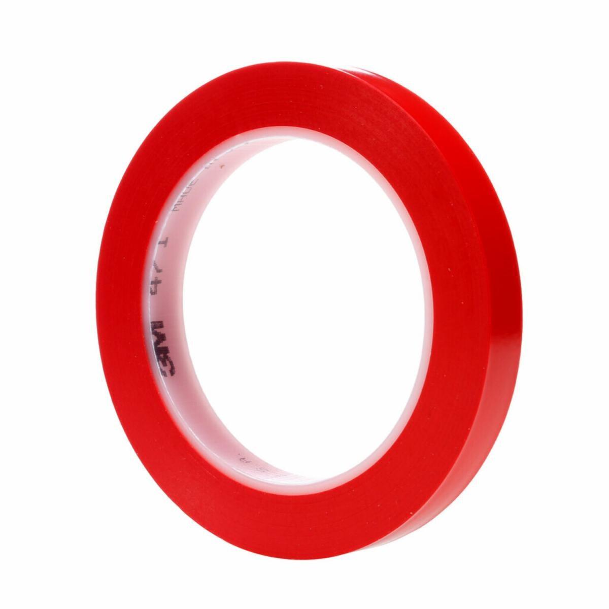 VINYL TAPE 36YD 0.5IN 5.2MIL RUBBER