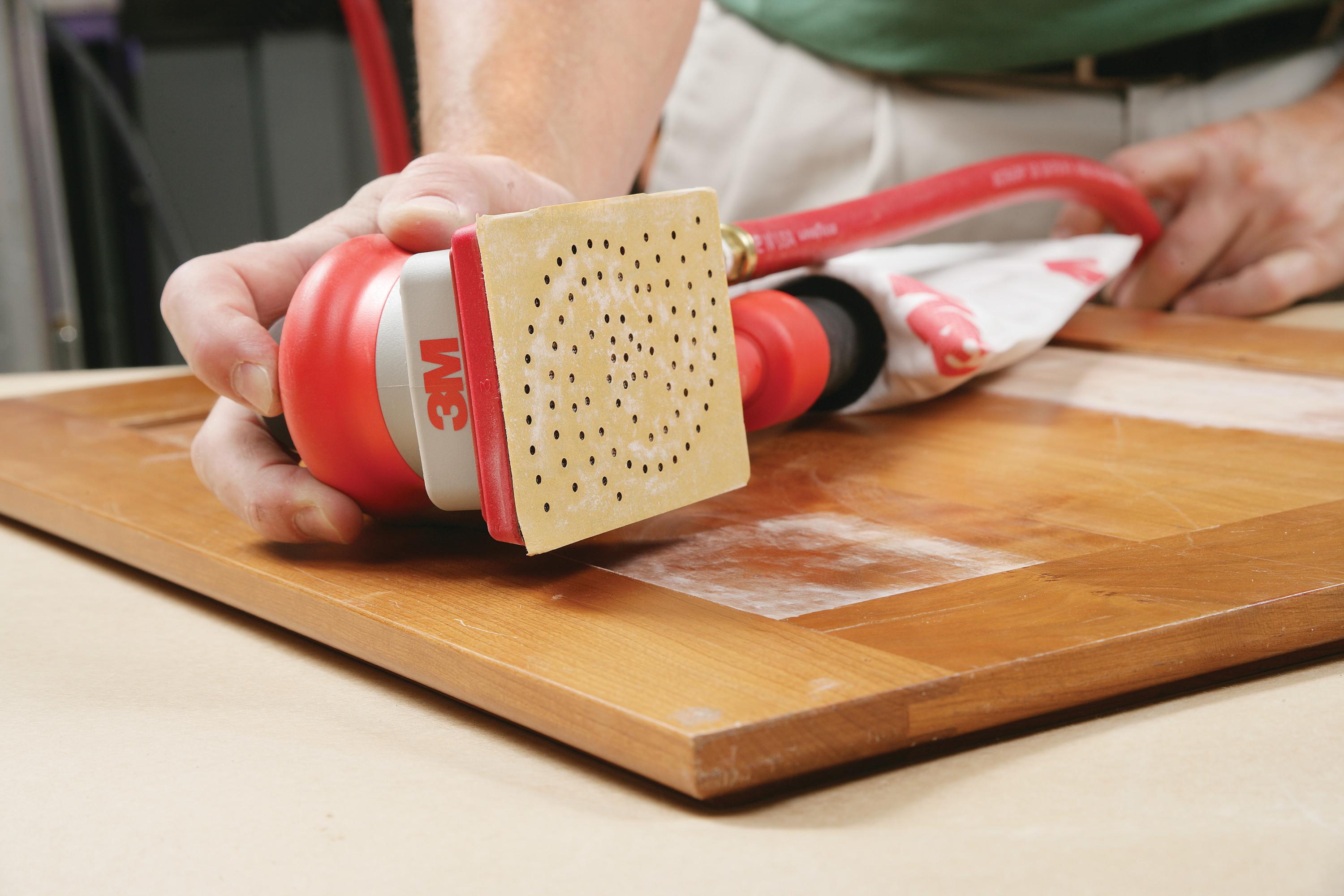 PNEU ORBITAL SANDER BARETOOL 3 X 4IN
