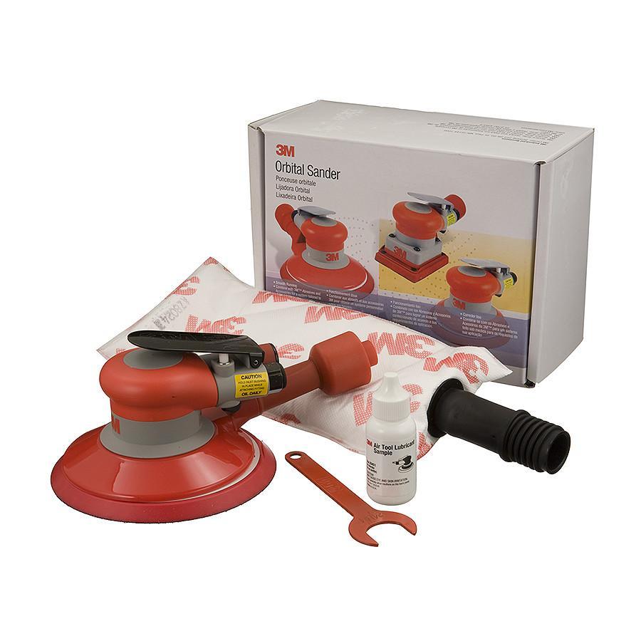 PNEU ORBITAL SANDER BARETOOL 6IN 17SCFM