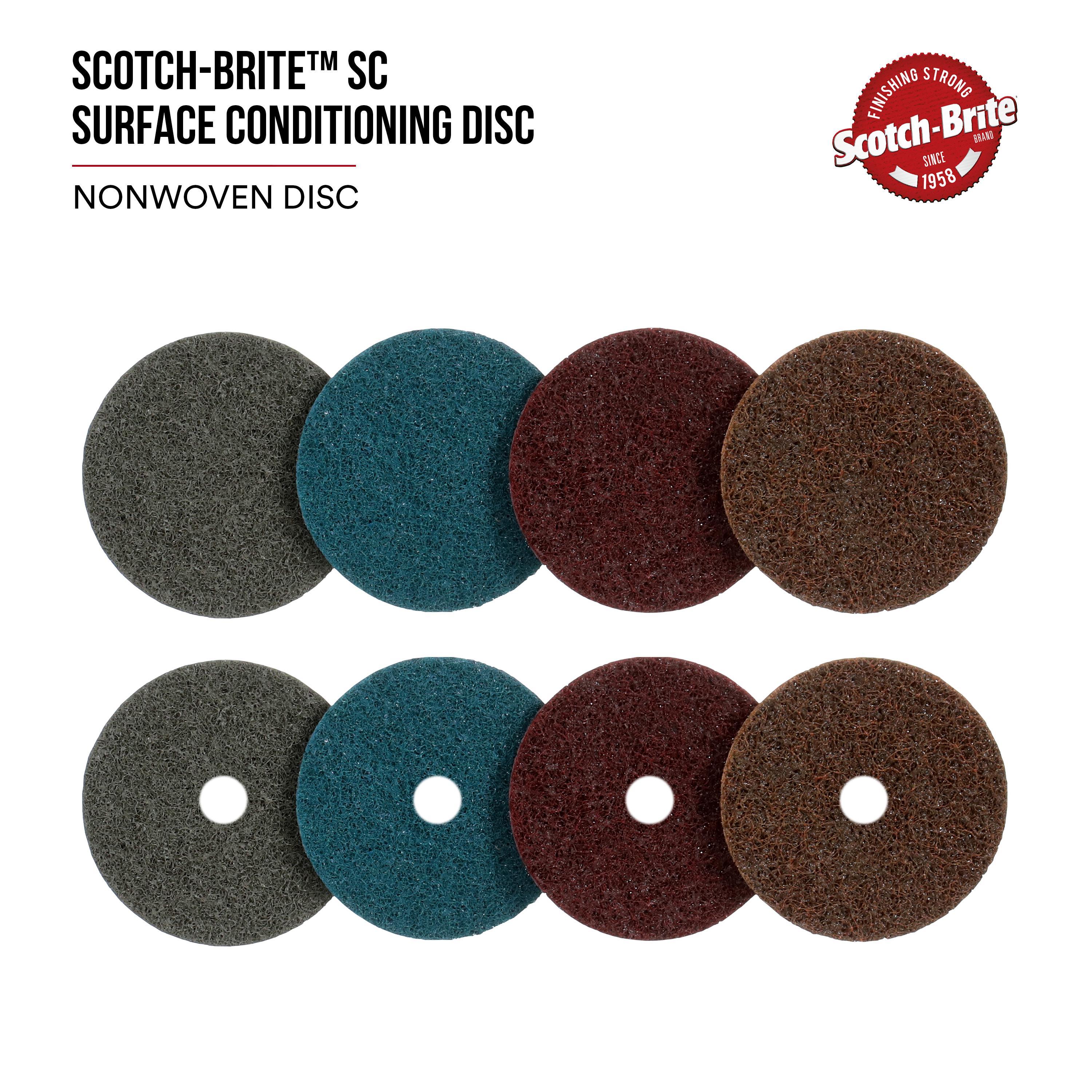 NON-WOVEN ABRSV HOOK & LOOP DISC 2IN