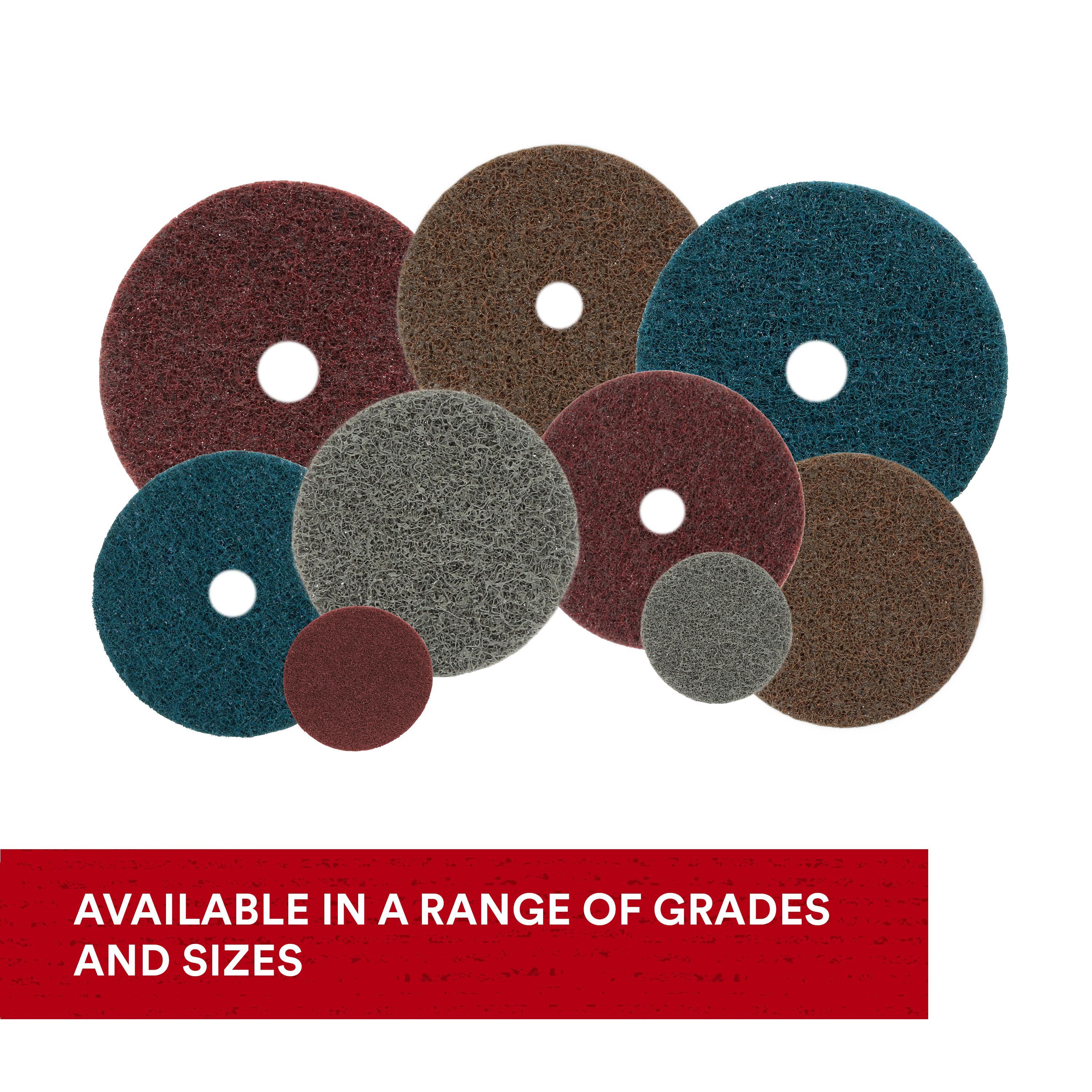 NON-WOVEN ABRSV HOOK & LOOP DISC 2IN