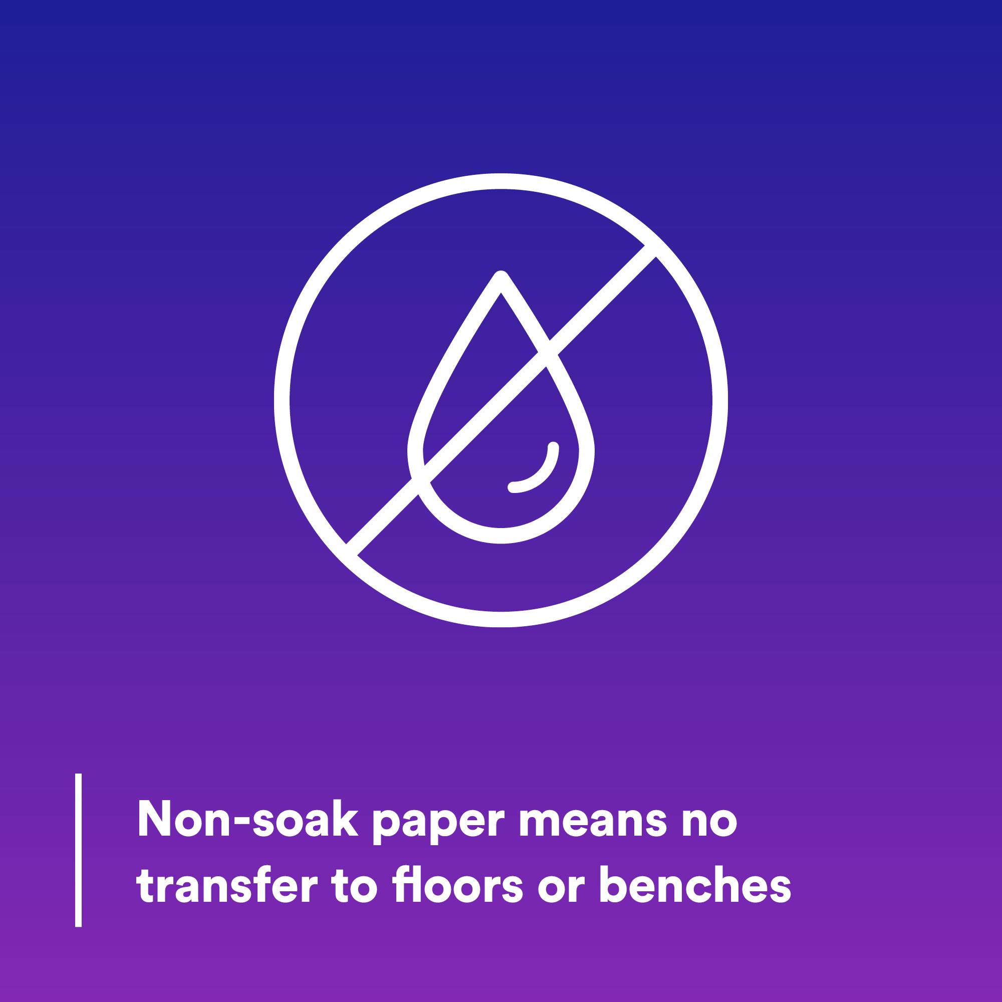 PNT TRAY & LINER PAPER WHITE NON-POROUS