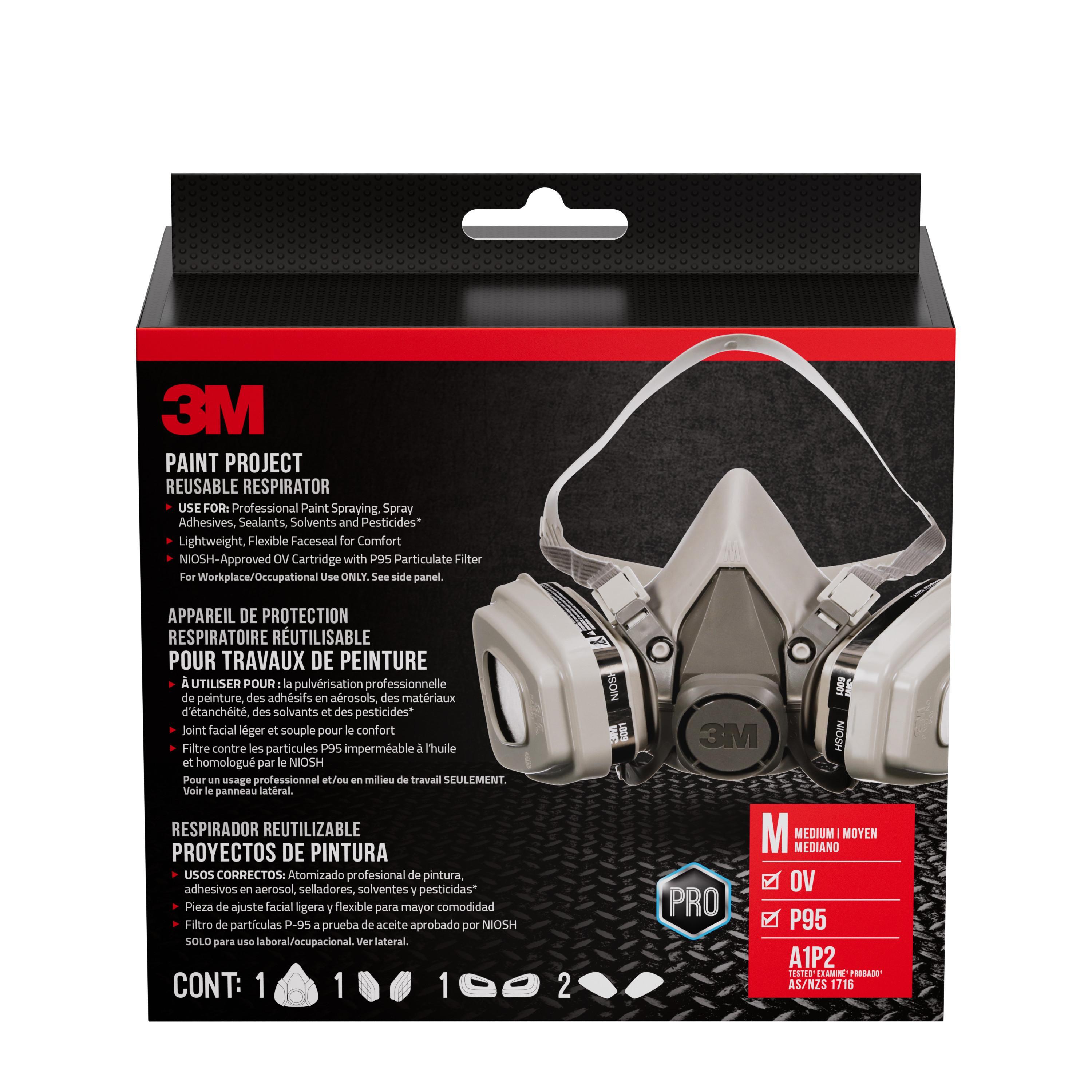 FULL MASK RSPTR REUSABLE M