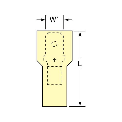 3M FULLY NYLON INSULATED BUTTED SEAM