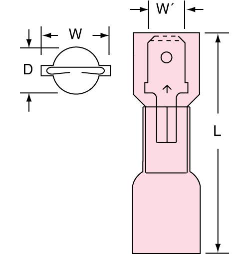 3M FULLY NYLON INSULATED BUTTED SEAM