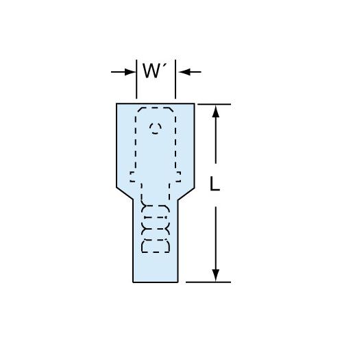 3M FULLY NYLON INSULATED BUTTED SEAM