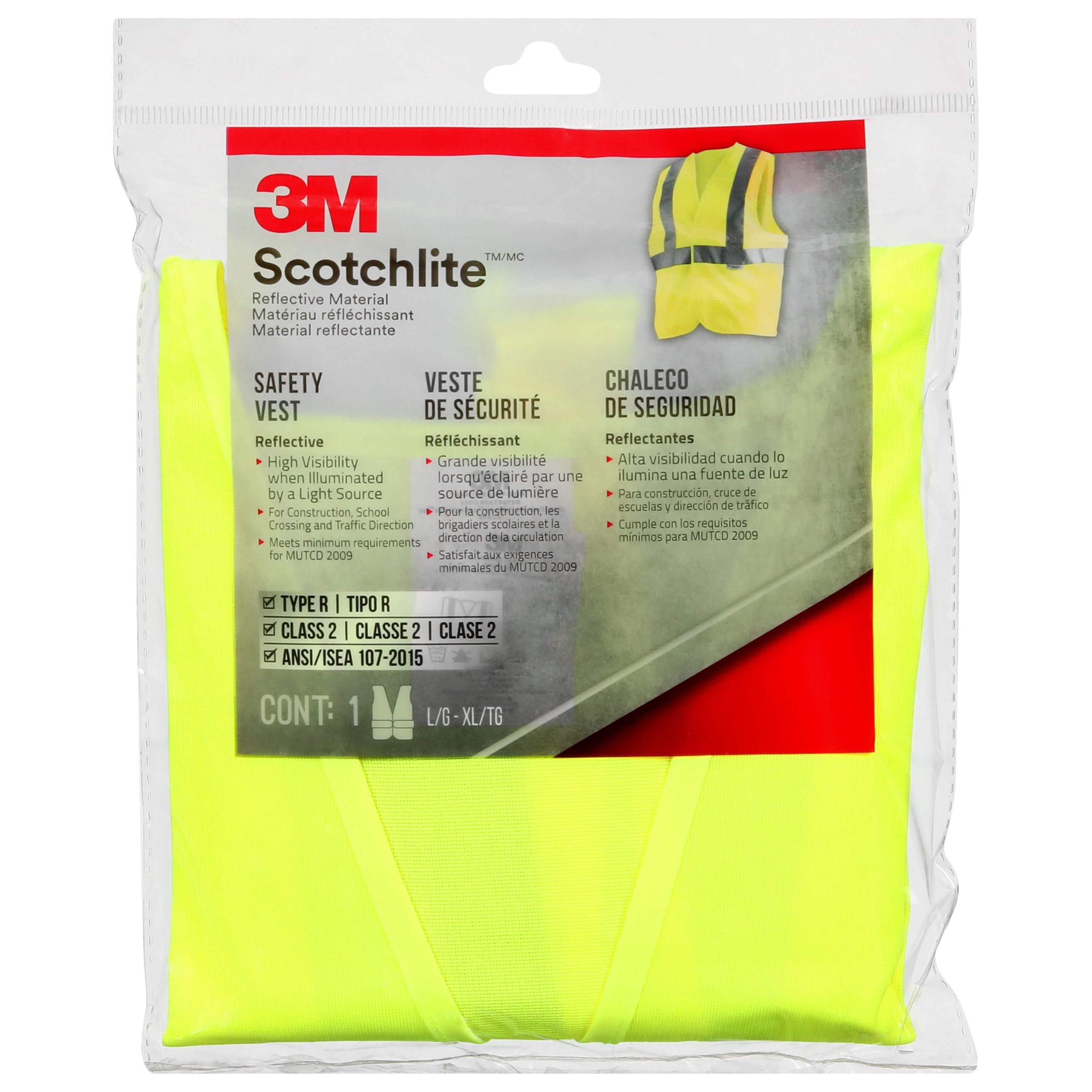 3M REFLECTIVE VEST DAY/NIGHT SAFETY