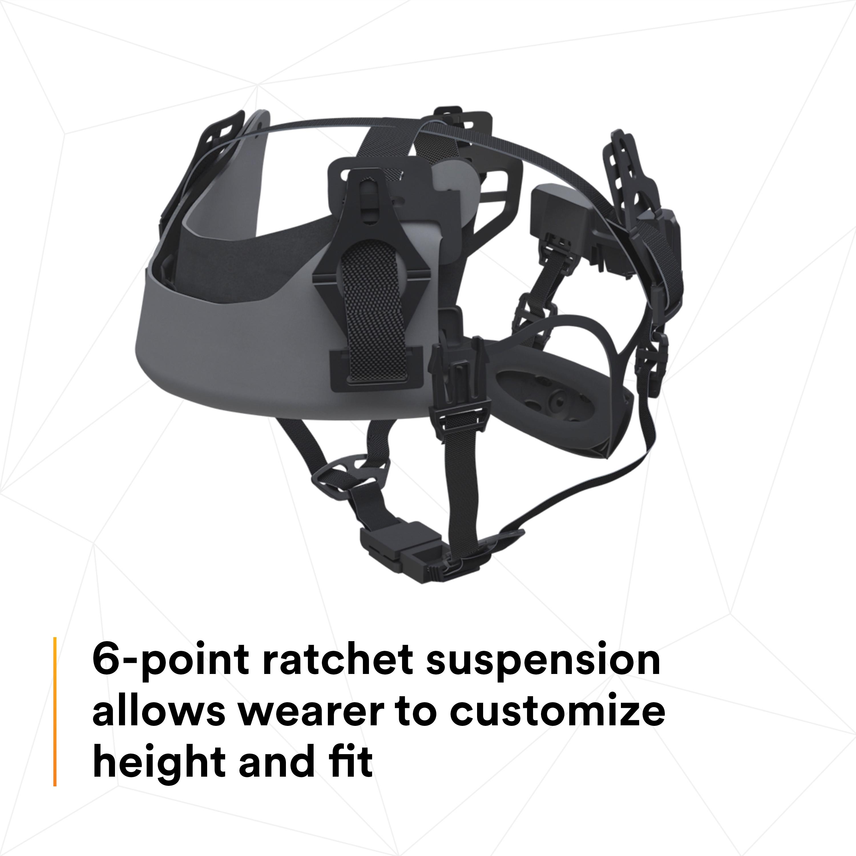 HARD HAT ABS 6-POINT