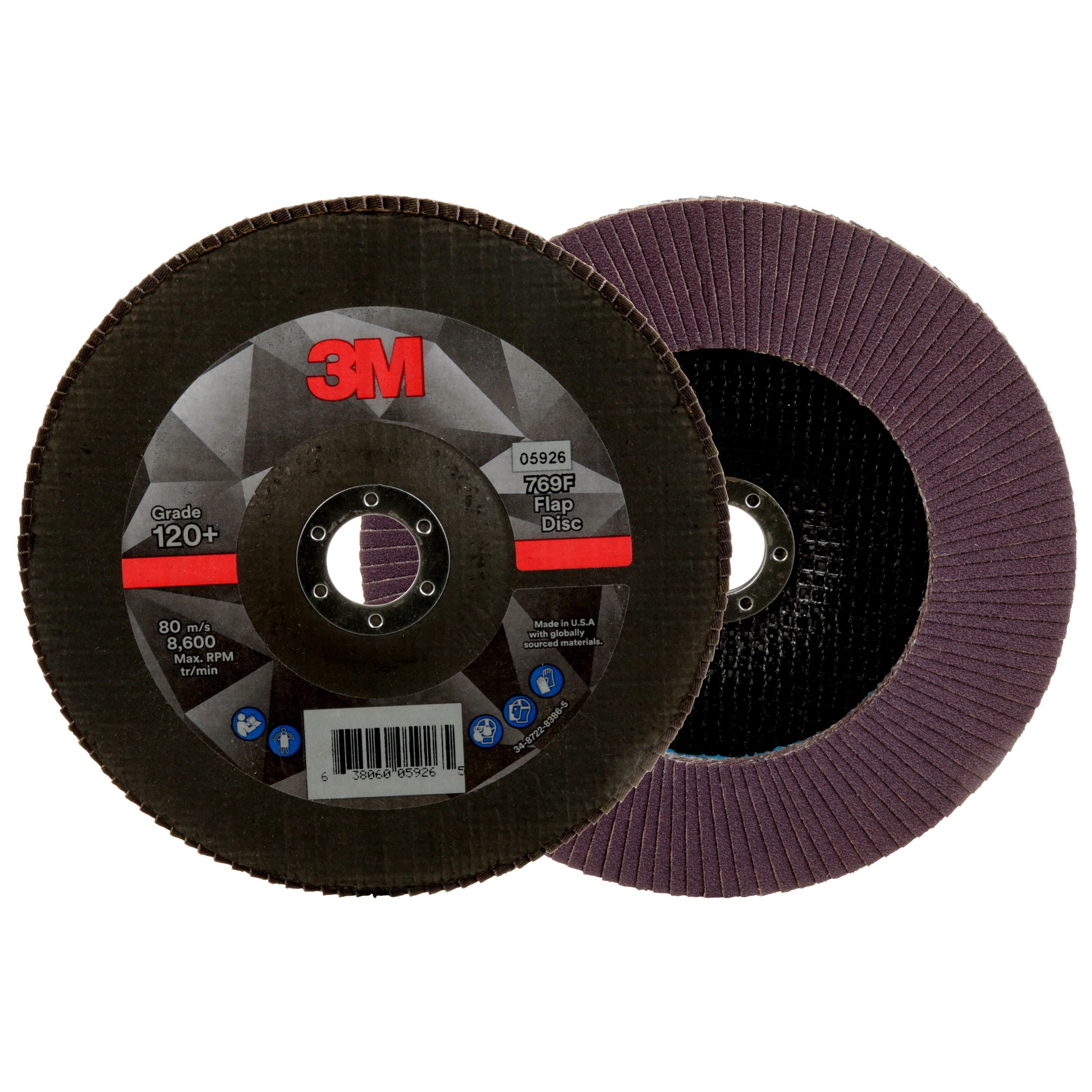 CTD ABRSV FLAP DISC 4.5IN 0.875IN 120+